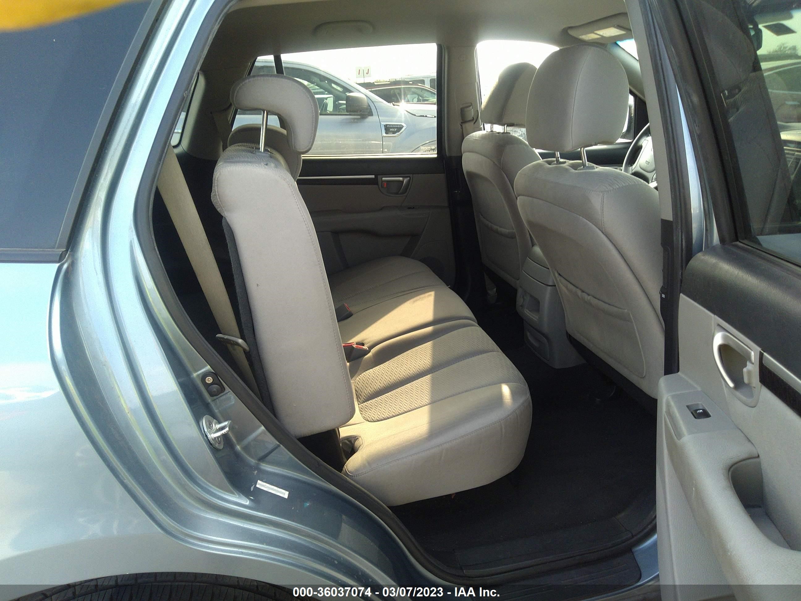 Photo 7 VIN: 5NMSG13D49H313140 - HYUNDAI SANTA FE 