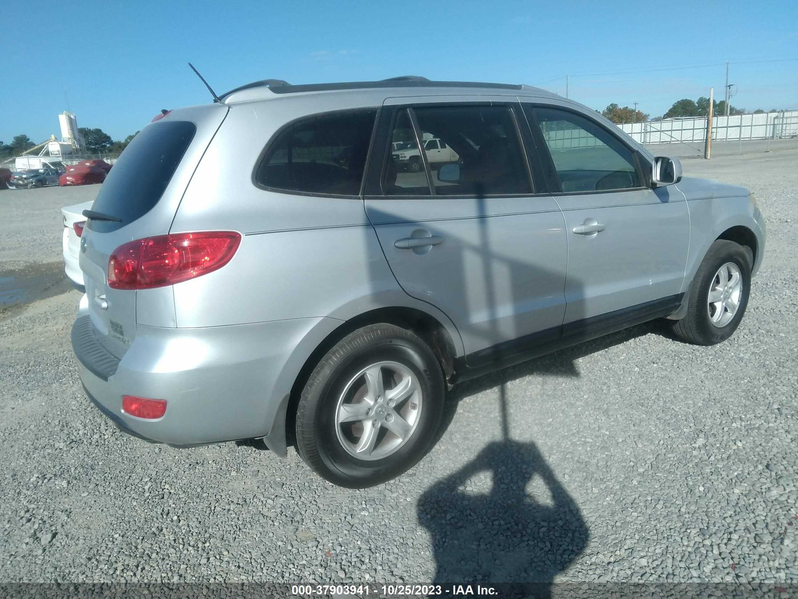 Photo 3 VIN: 5NMSG13D57H108262 - HYUNDAI SANTA FE 