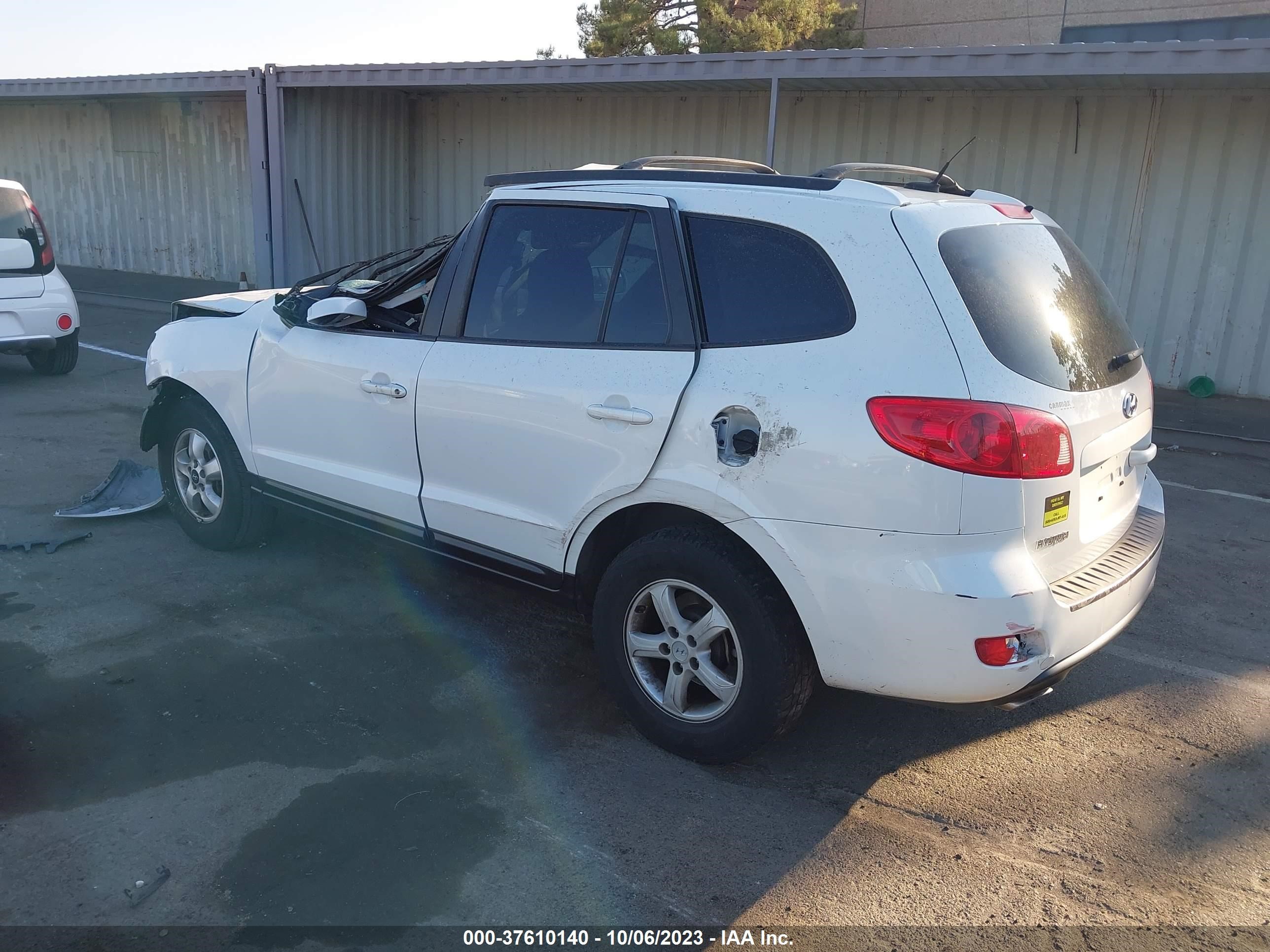 Photo 2 VIN: 5NMSG13D57H120704 - HYUNDAI SANTA FE 