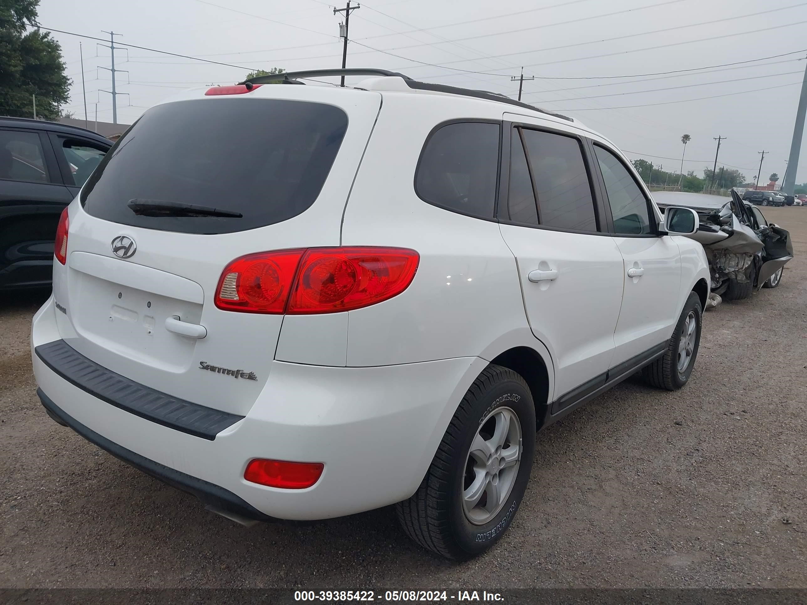 Photo 3 VIN: 5NMSG13D57H123280 - HYUNDAI SANTA FE 