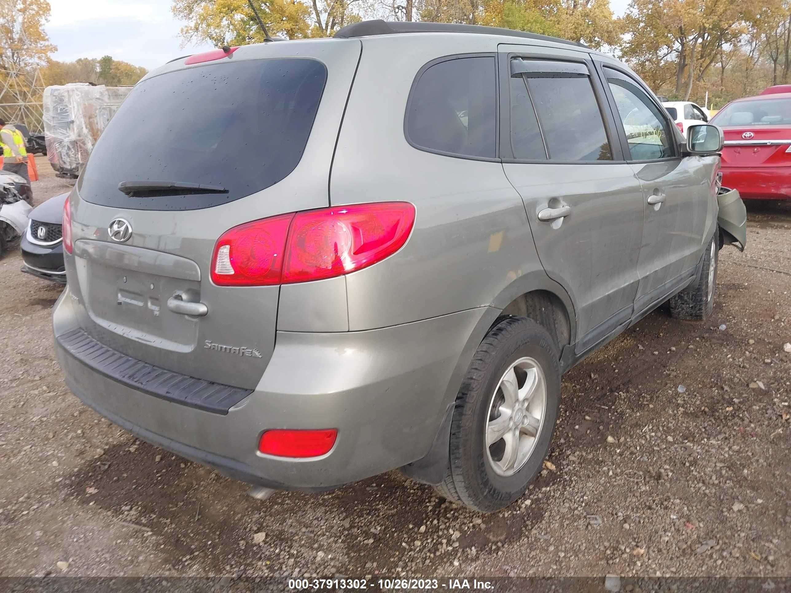 Photo 3 VIN: 5NMSG13D58H209562 - HYUNDAI SANTA FE 