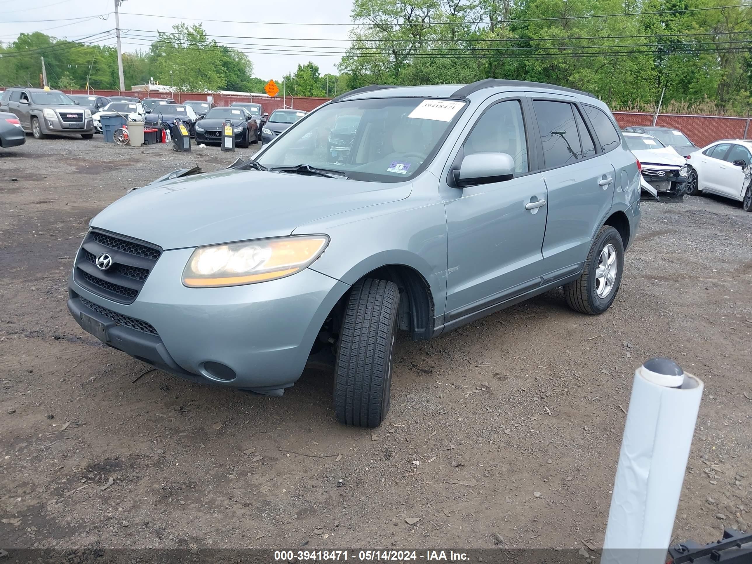 Photo 1 VIN: 5NMSG13D58H221582 - HYUNDAI SANTA FE 