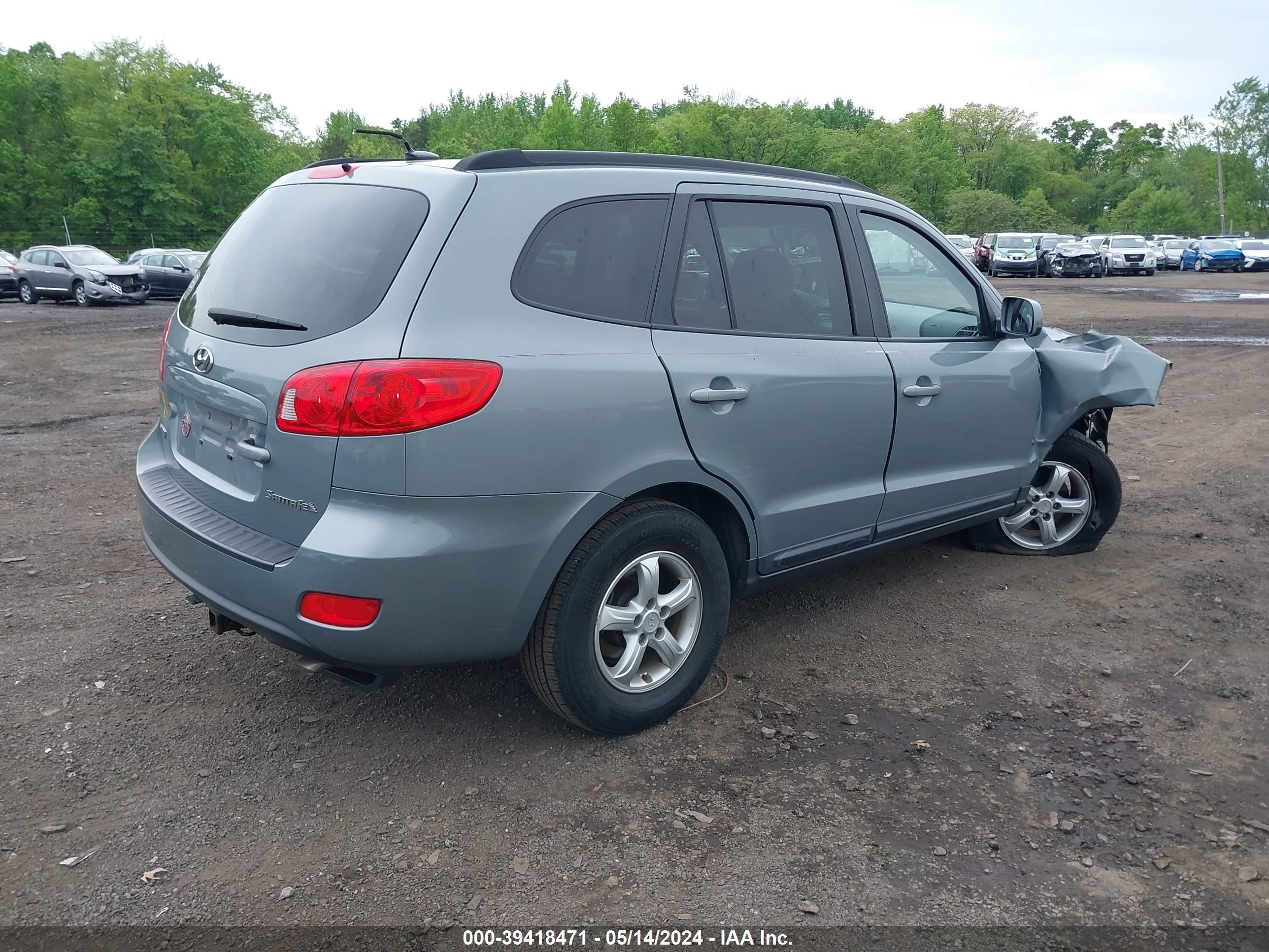 Photo 3 VIN: 5NMSG13D58H221582 - HYUNDAI SANTA FE 