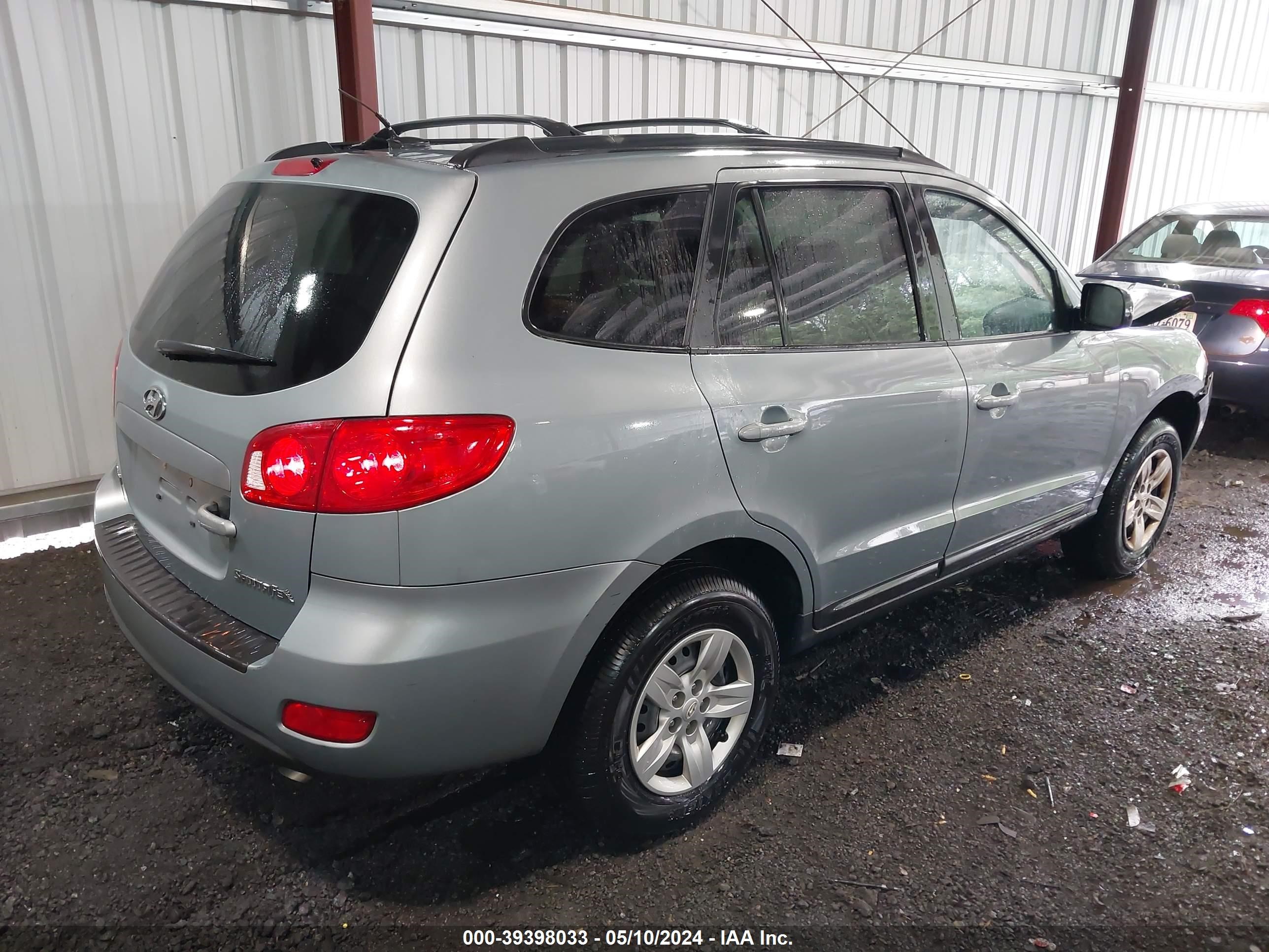 Photo 3 VIN: 5NMSG13D59H239646 - HYUNDAI SANTA FE 