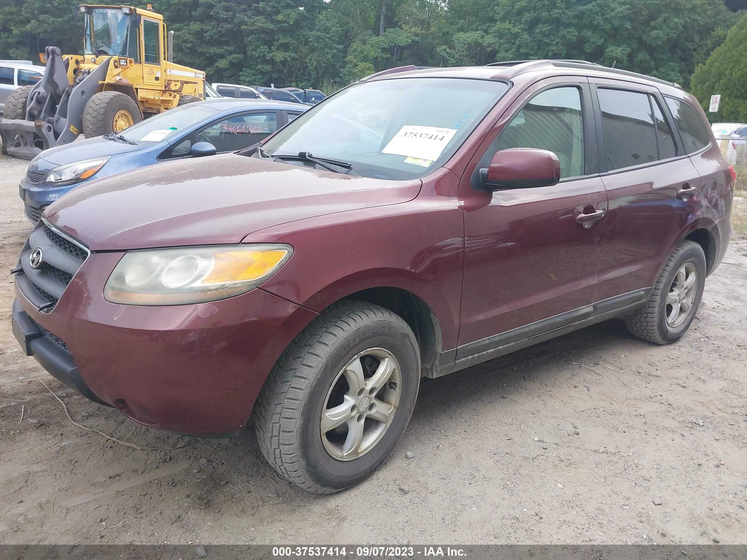 Photo 1 VIN: 5NMSG13D67H101188 - HYUNDAI SANTA FE 