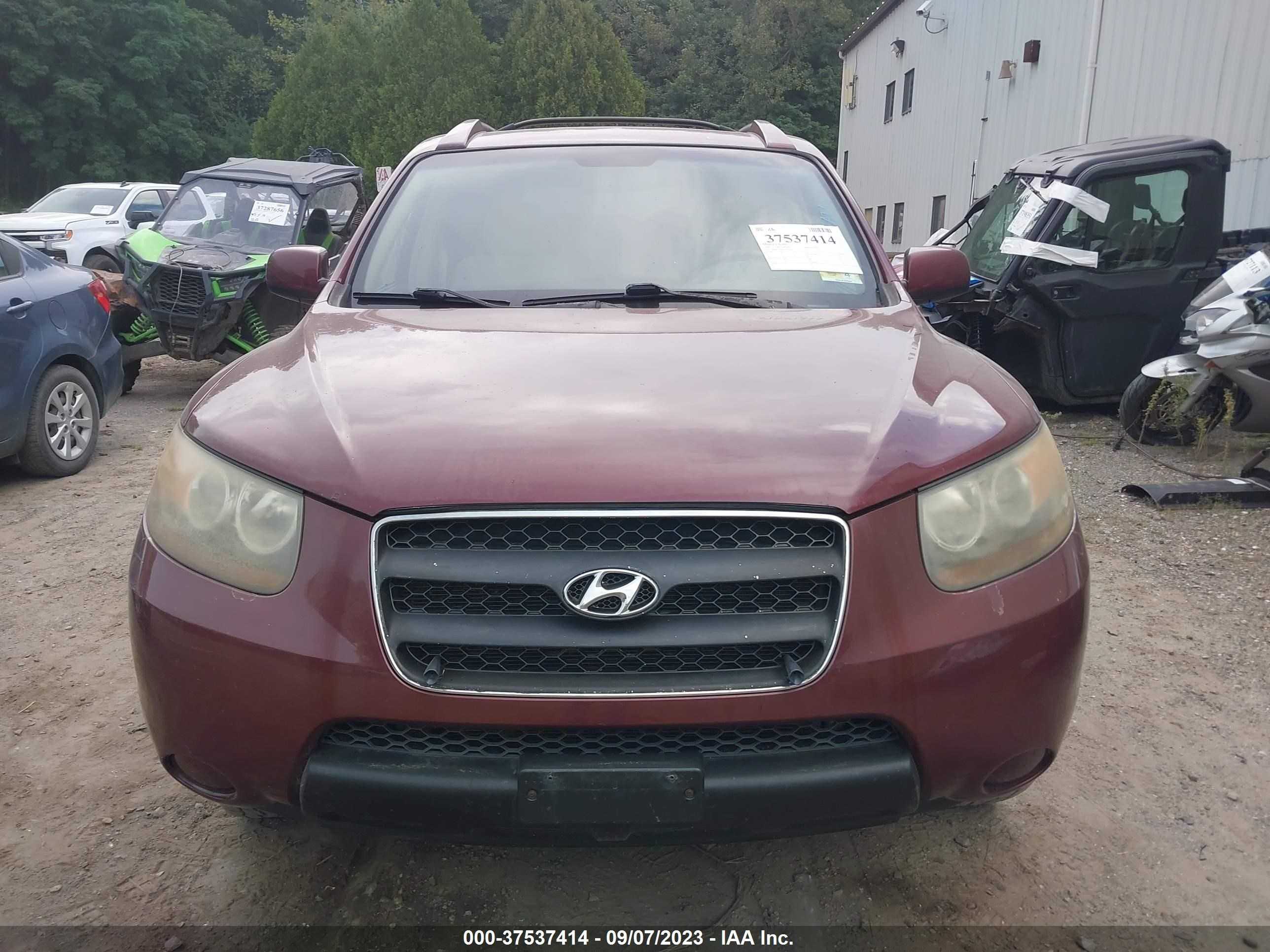 Photo 5 VIN: 5NMSG13D67H101188 - HYUNDAI SANTA FE 