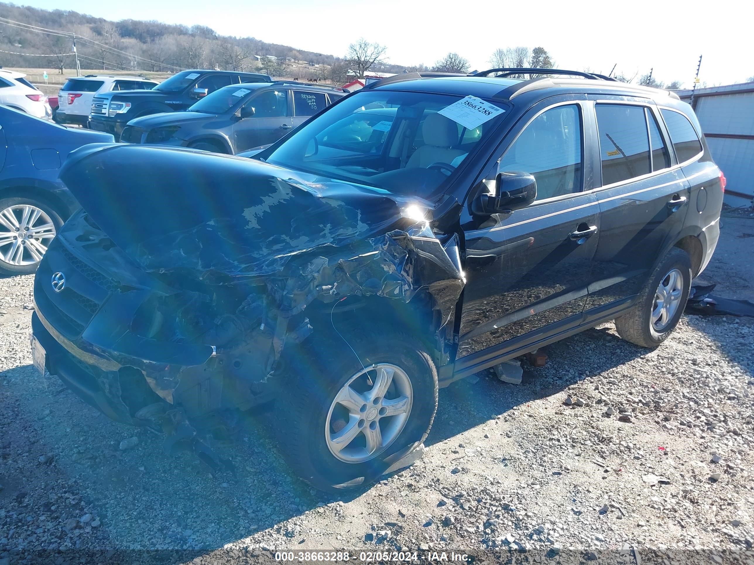 Photo 1 VIN: 5NMSG13D68H172327 - HYUNDAI SANTA FE 