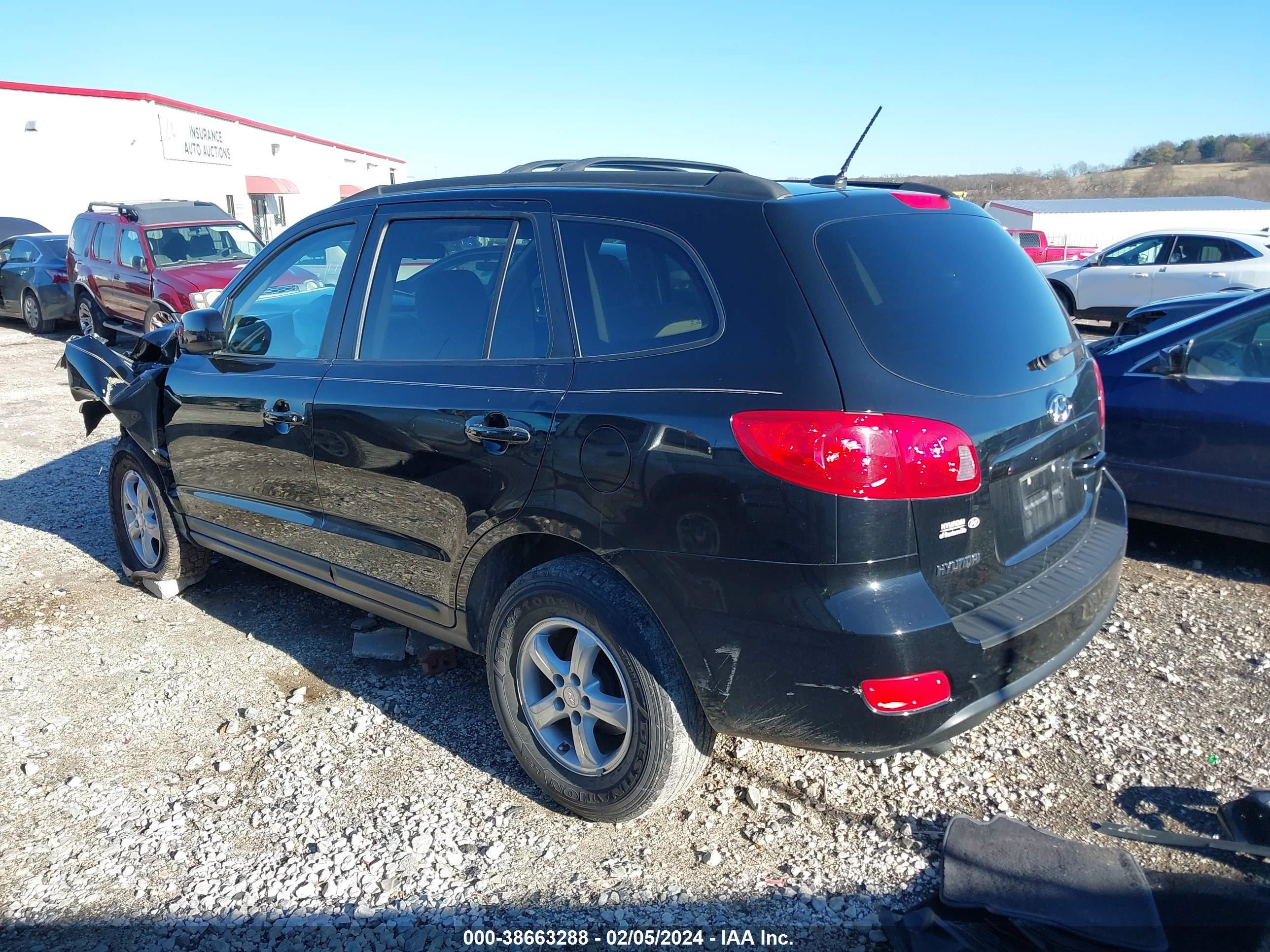 Photo 2 VIN: 5NMSG13D68H172327 - HYUNDAI SANTA FE 