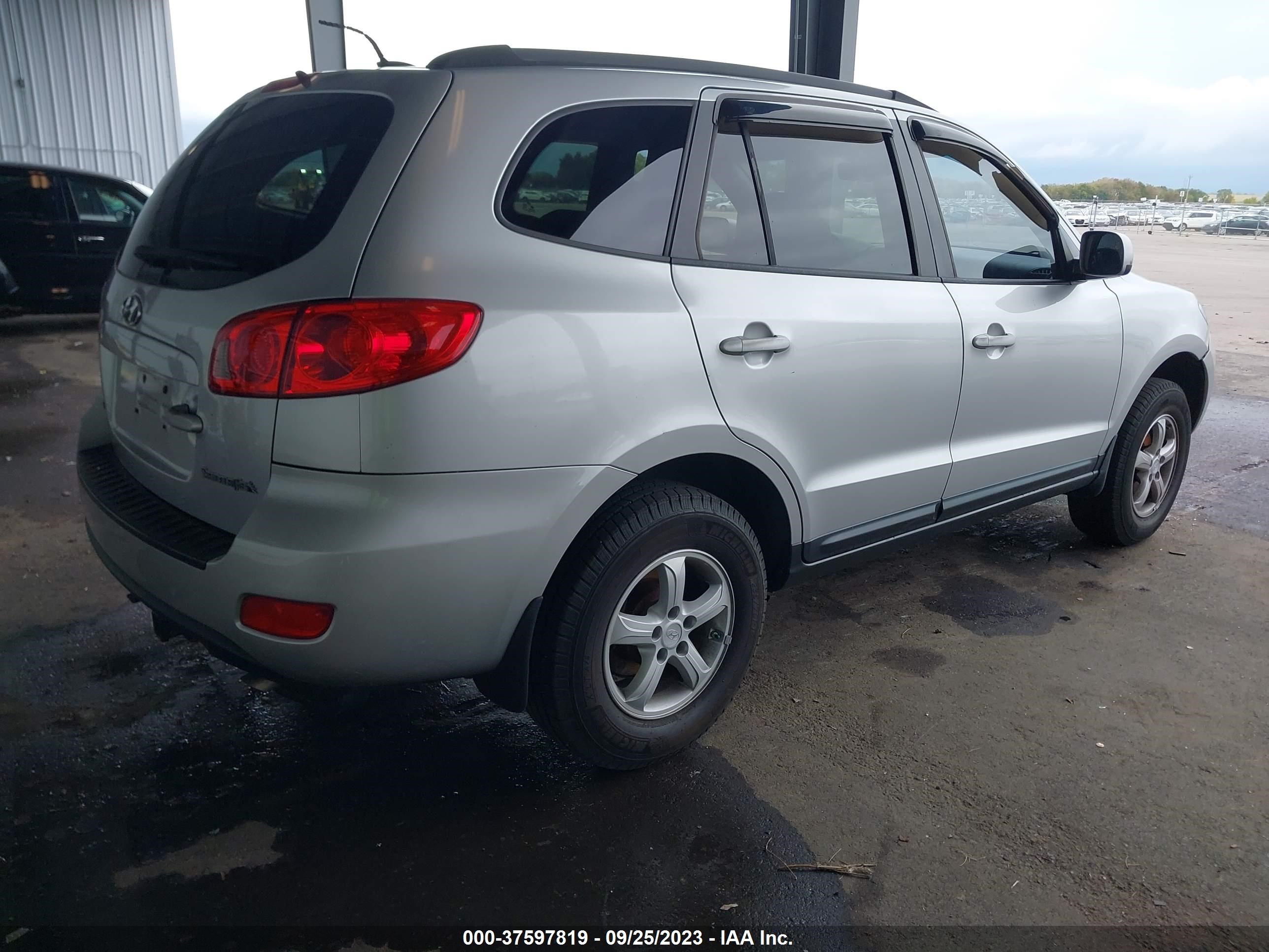 Photo 3 VIN: 5NMSG13D78H226637 - HYUNDAI SANTA FE 