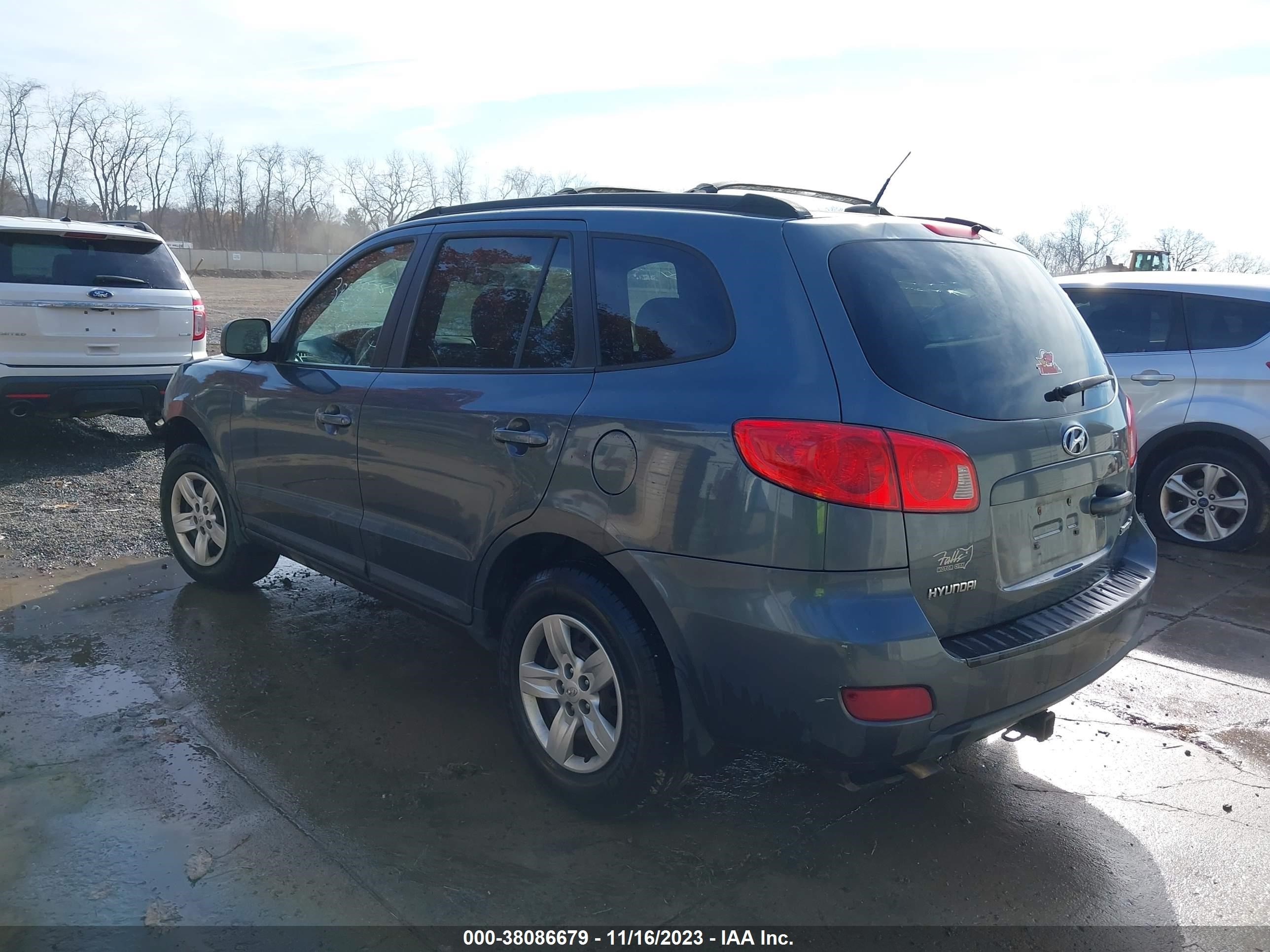 Photo 2 VIN: 5NMSG13D79H270672 - HYUNDAI SANTA FE 