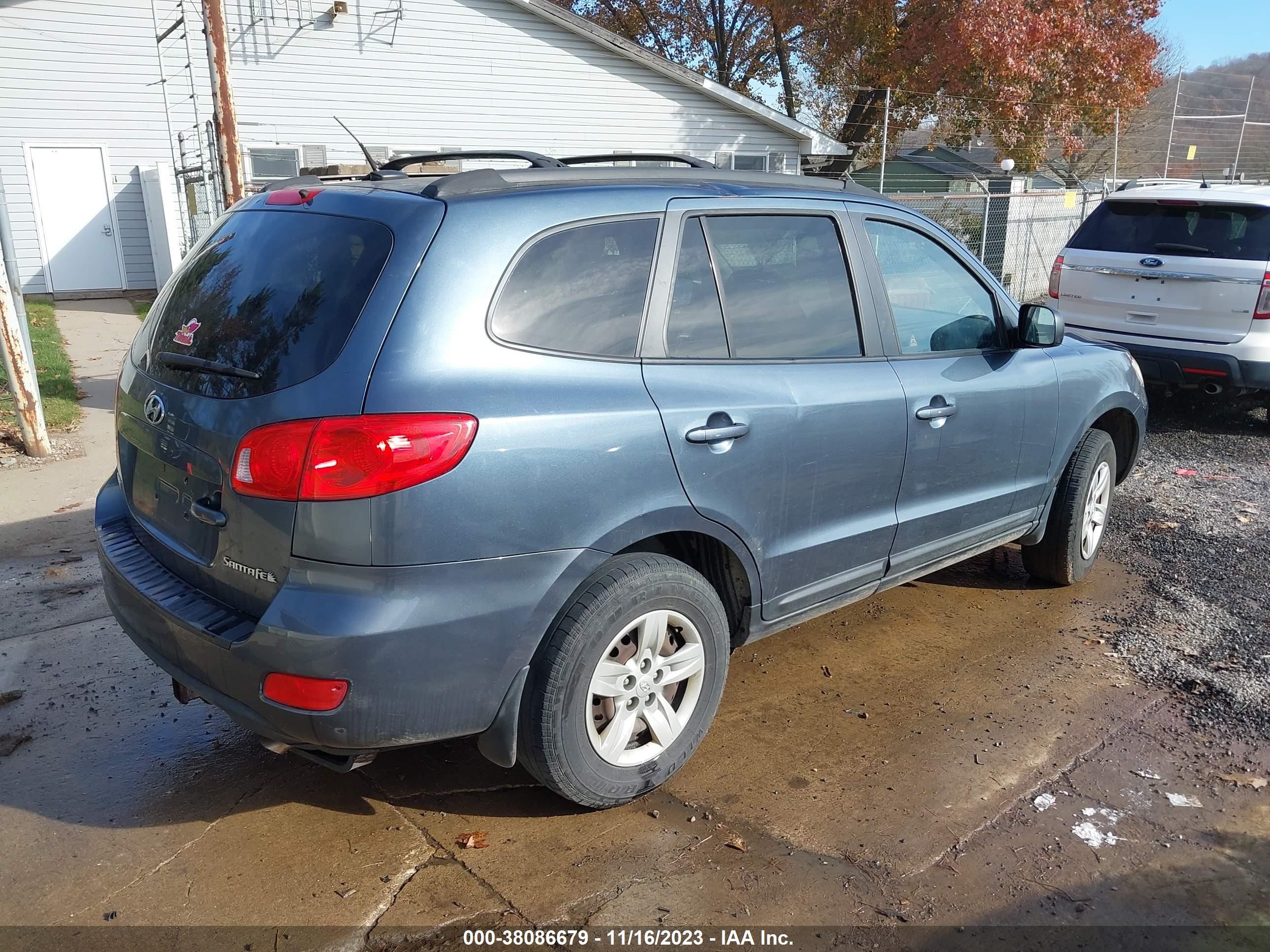 Photo 3 VIN: 5NMSG13D79H270672 - HYUNDAI SANTA FE 