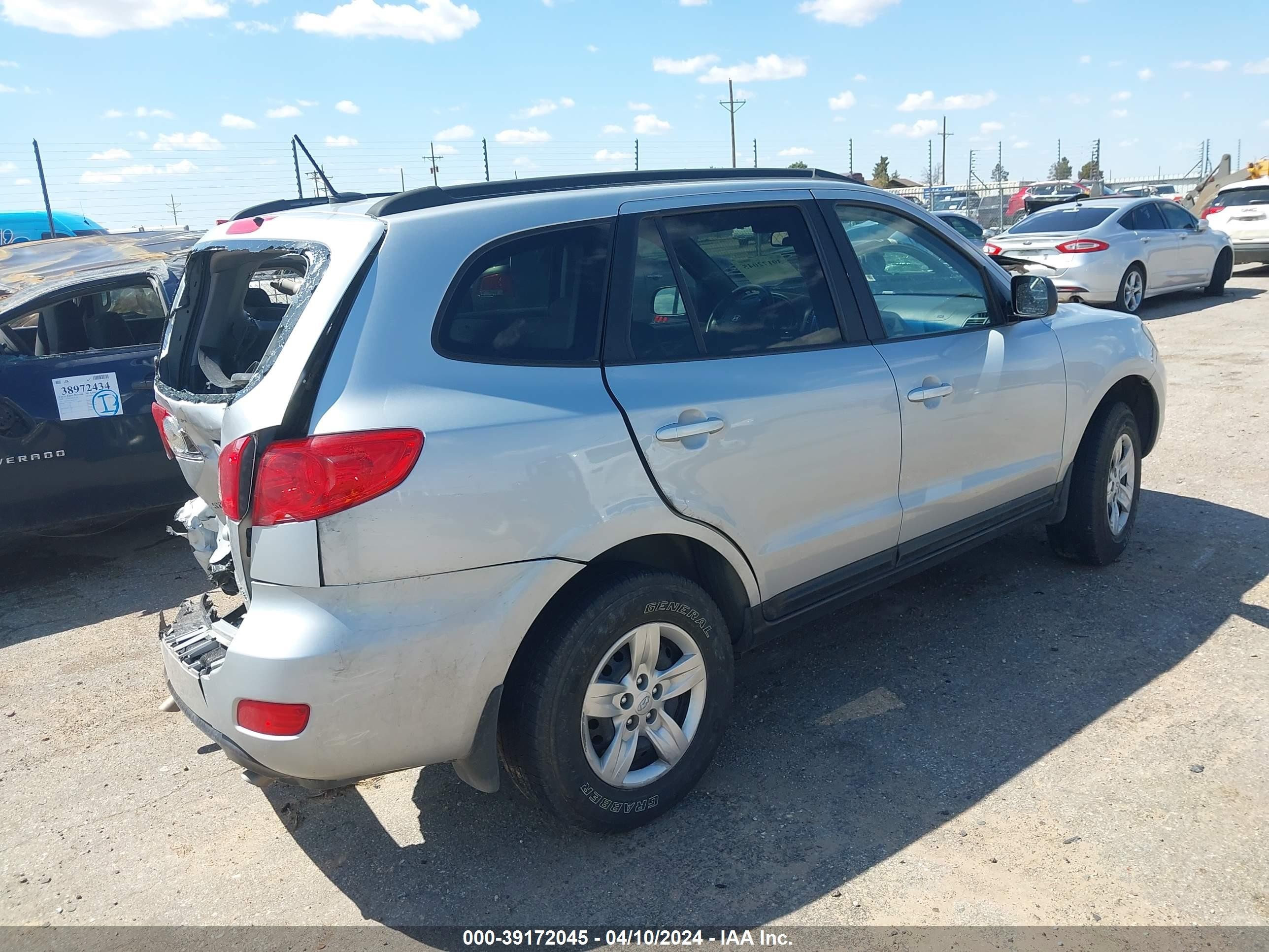 Photo 3 VIN: 5NMSG13D79H277203 - HYUNDAI SANTA FE 