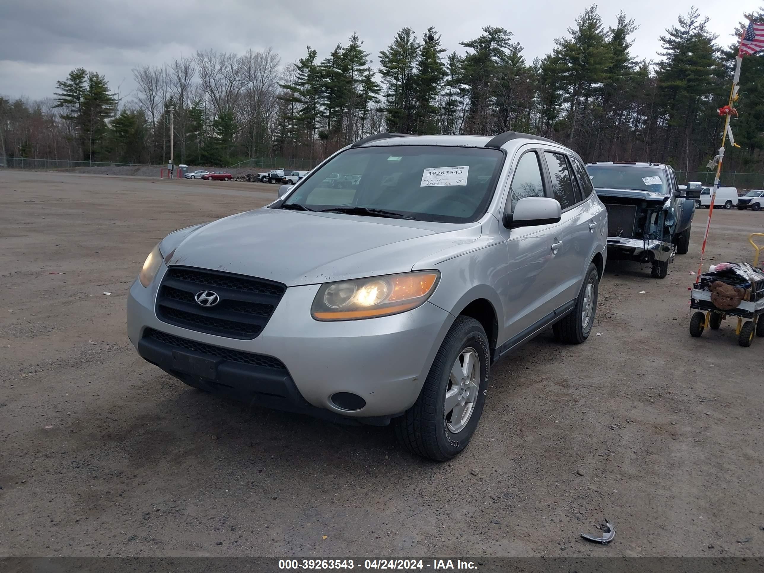 Photo 1 VIN: 5NMSG13D88H207188 - HYUNDAI SANTA FE 