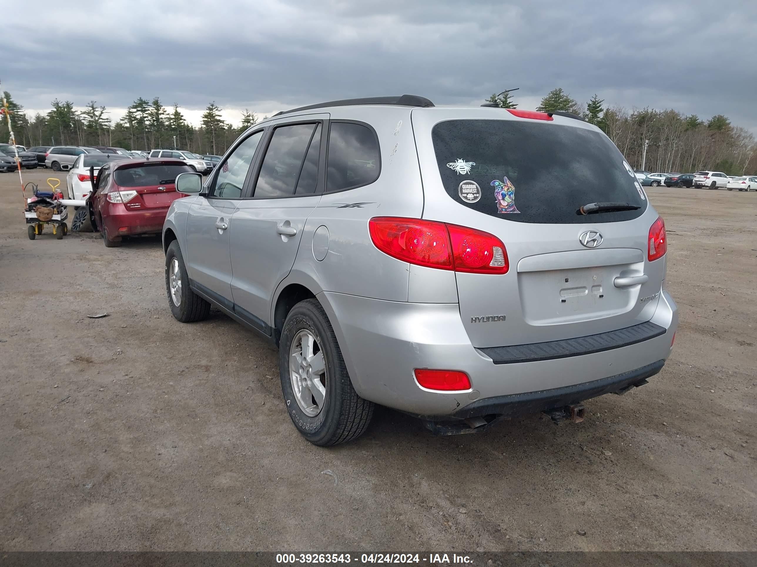 Photo 2 VIN: 5NMSG13D88H207188 - HYUNDAI SANTA FE 