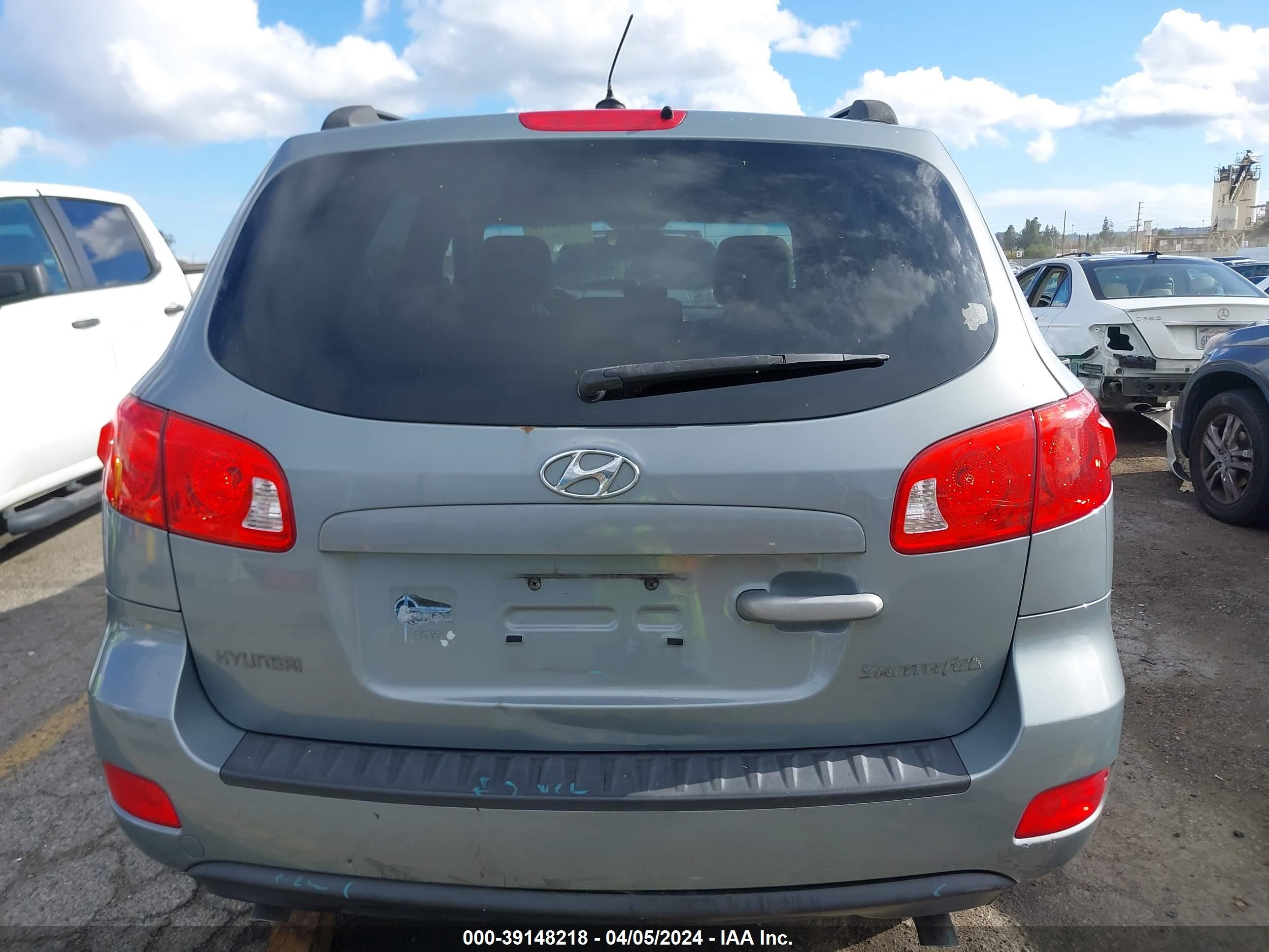 Photo 15 VIN: 5NMSG13D89H309995 - HYUNDAI SANTA FE 