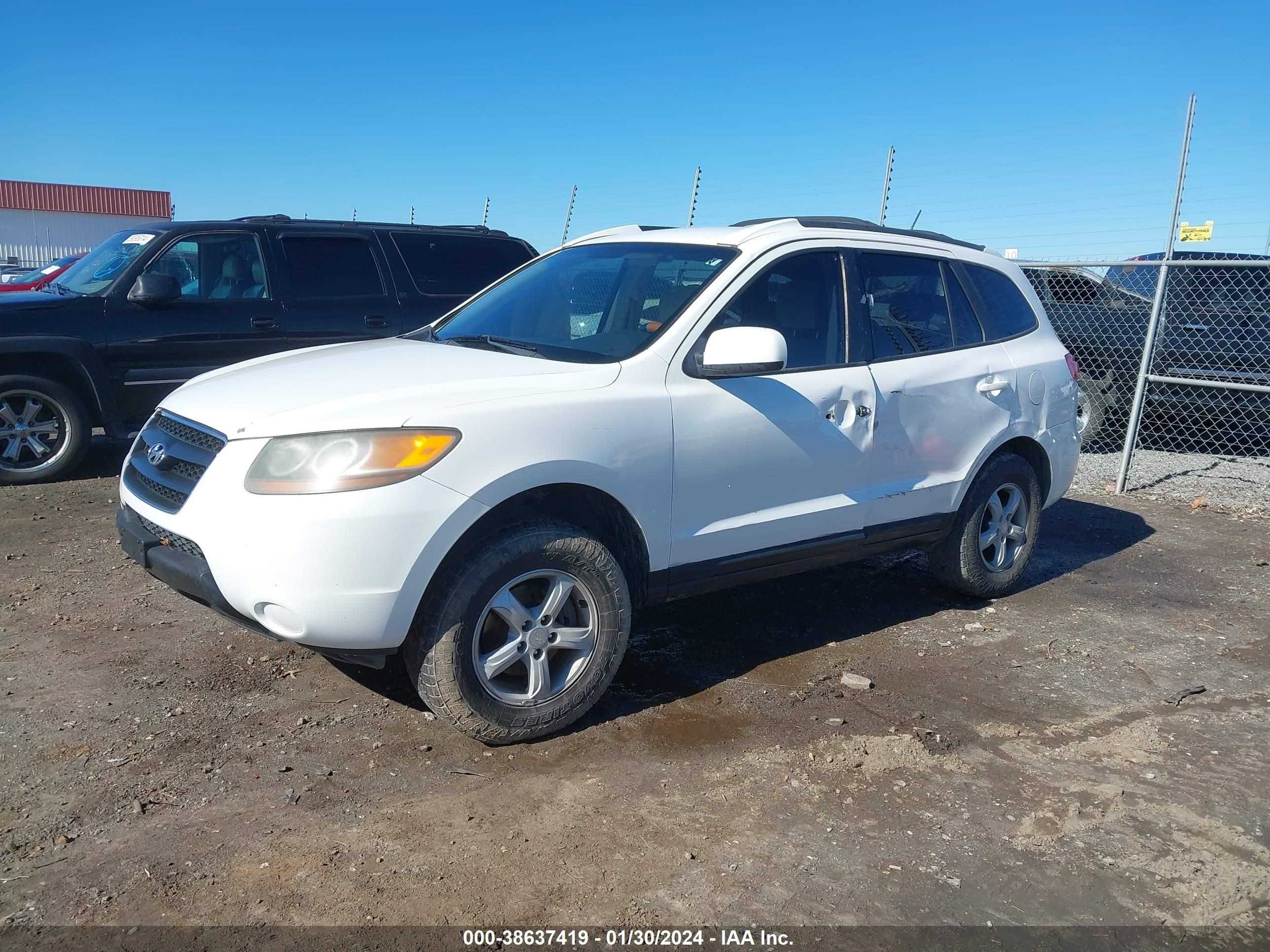 Photo 1 VIN: 5NMSG13D97H097704 - HYUNDAI SANTA FE 