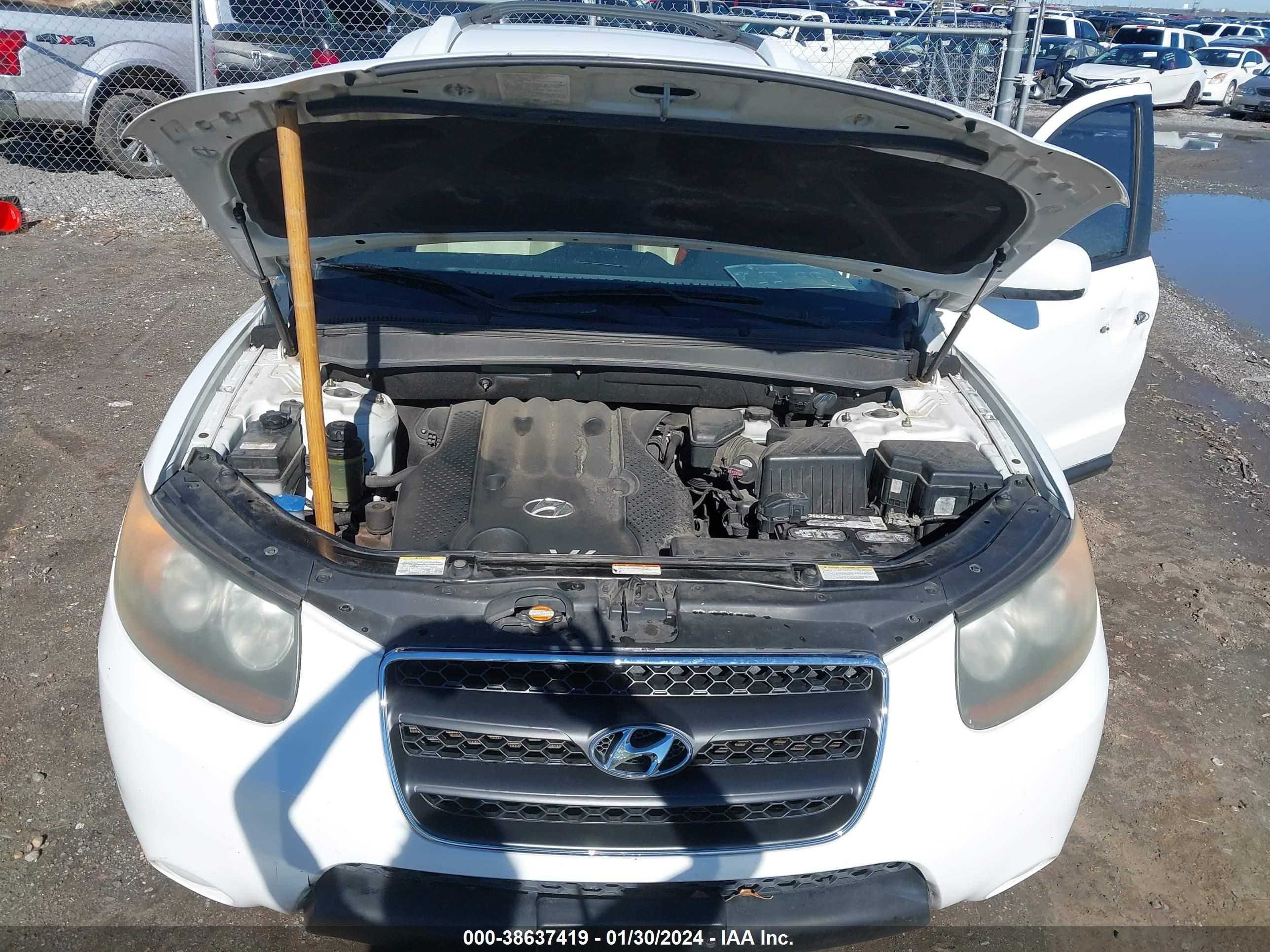 Photo 9 VIN: 5NMSG13D97H097704 - HYUNDAI SANTA FE 