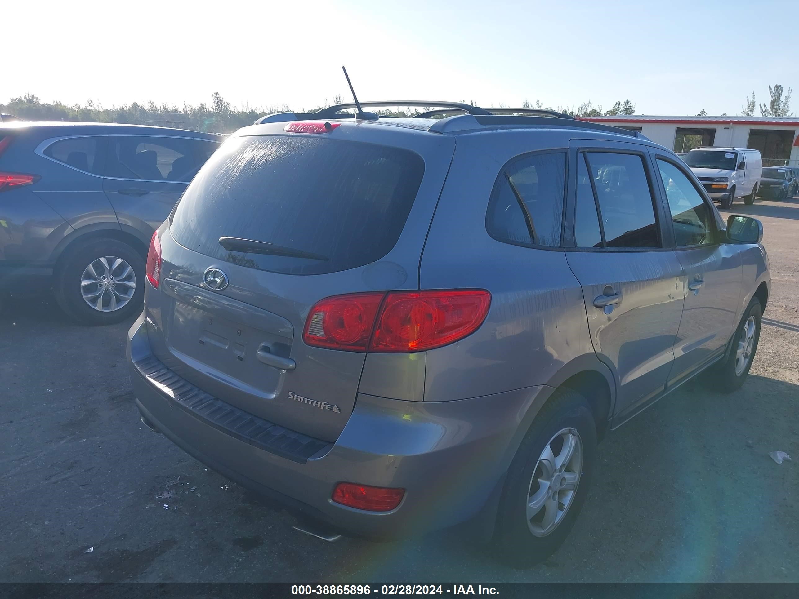 Photo 3 VIN: 5NMSG13D97H101315 - HYUNDAI SANTA FE 