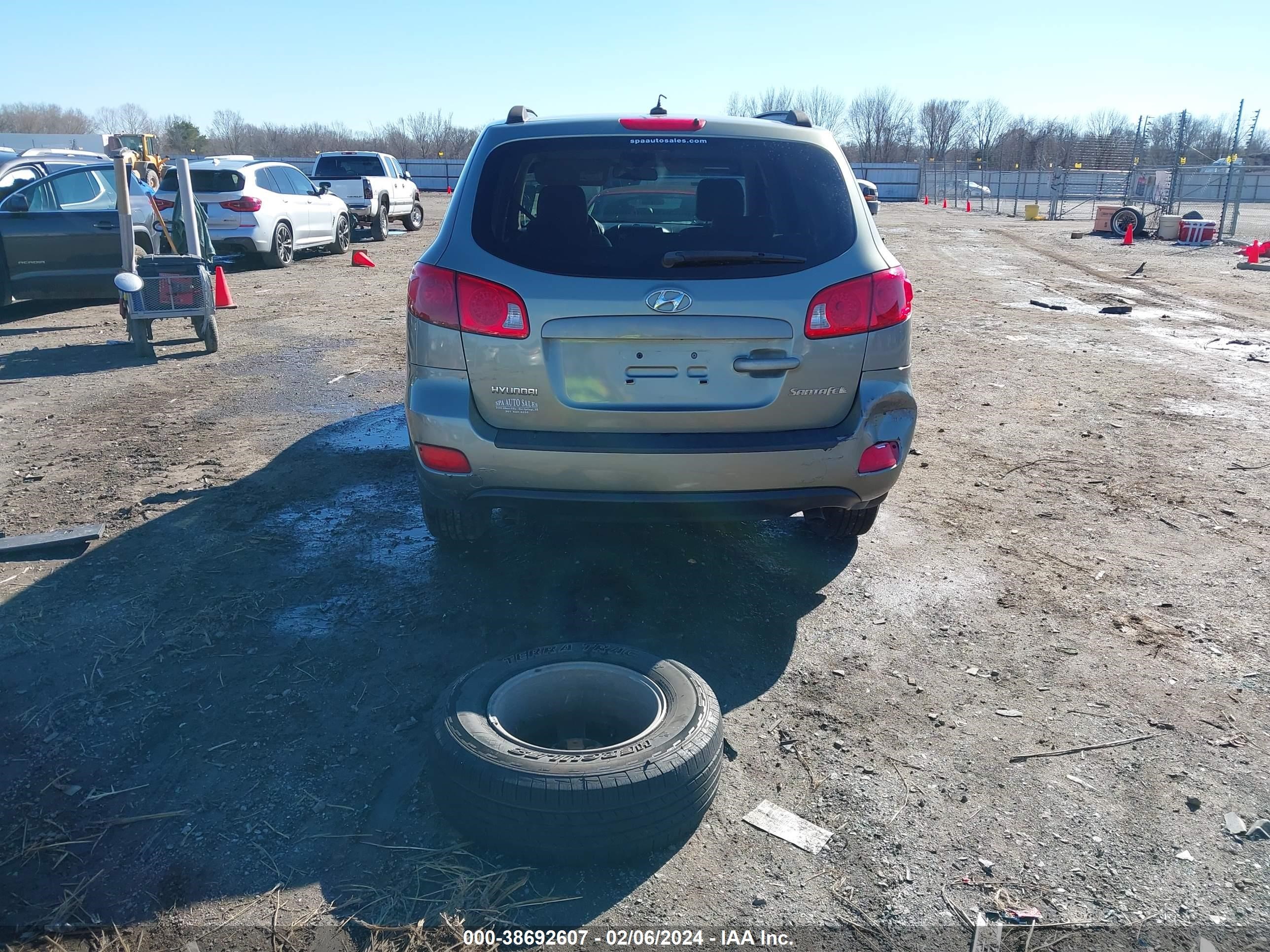 Photo 15 VIN: 5NMSG13D98H203196 - HYUNDAI SANTA FE 