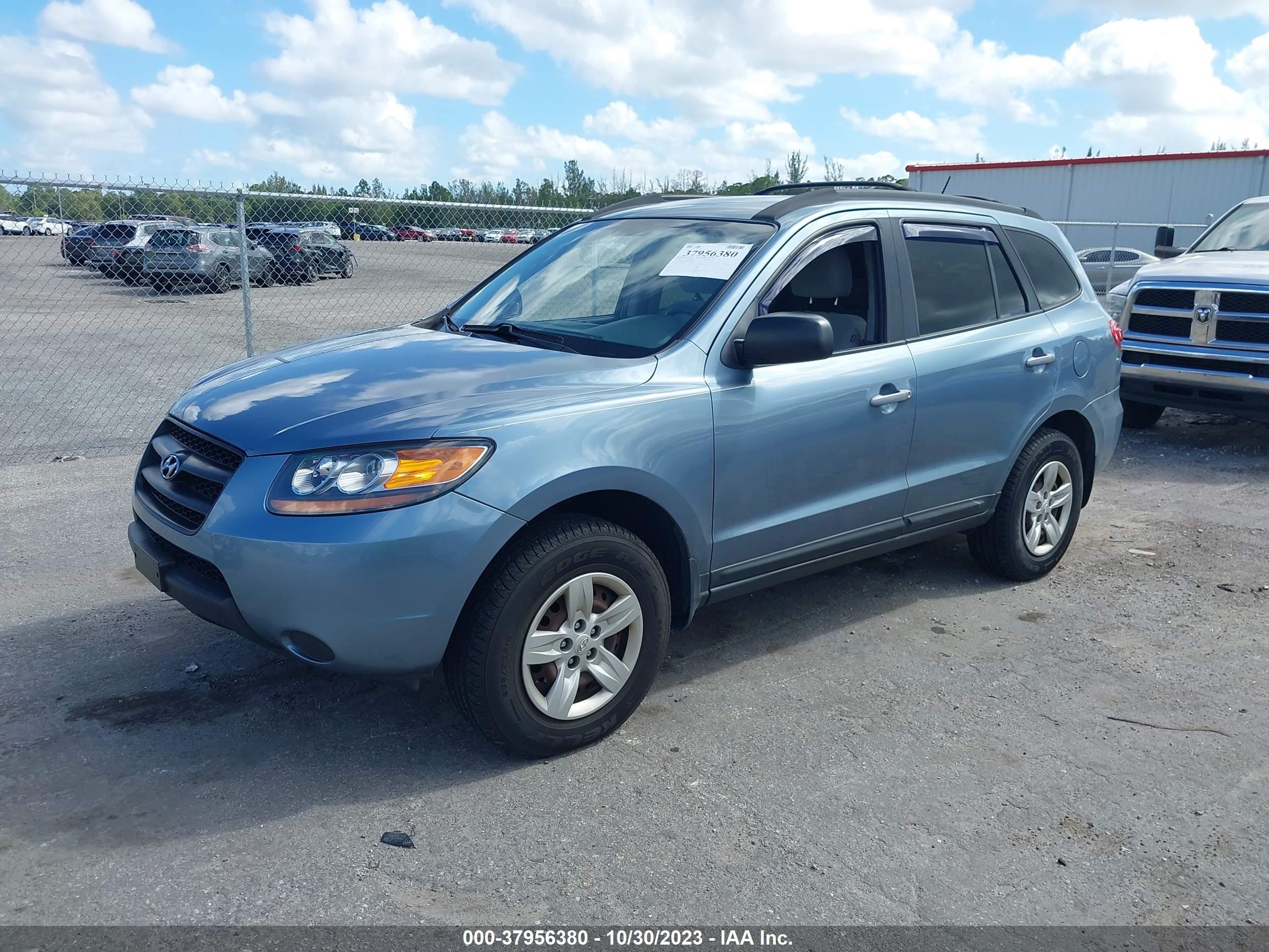 Photo 1 VIN: 5NMSG13D99H265828 - HYUNDAI SANTA FE 