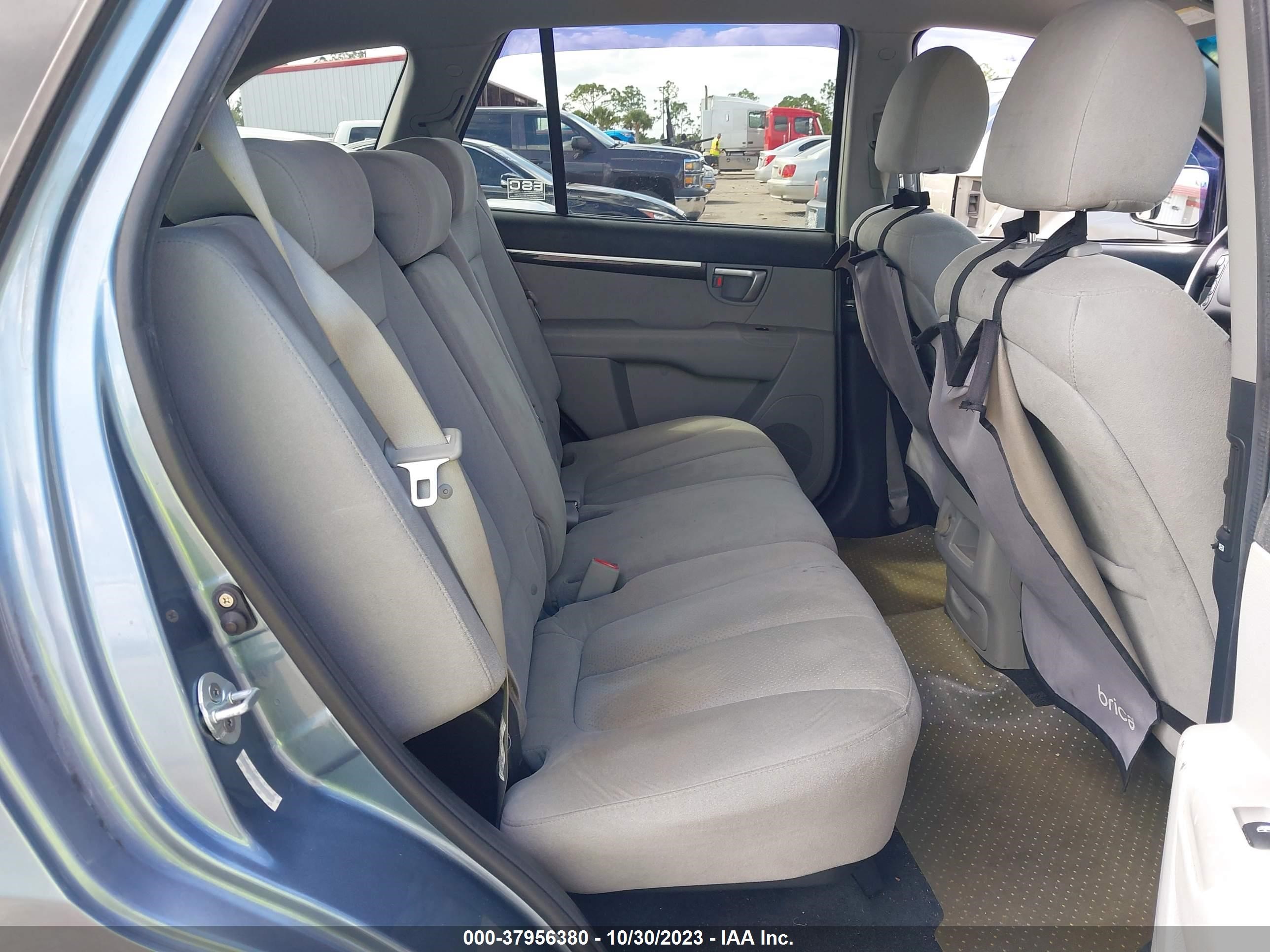 Photo 7 VIN: 5NMSG13D99H265828 - HYUNDAI SANTA FE 