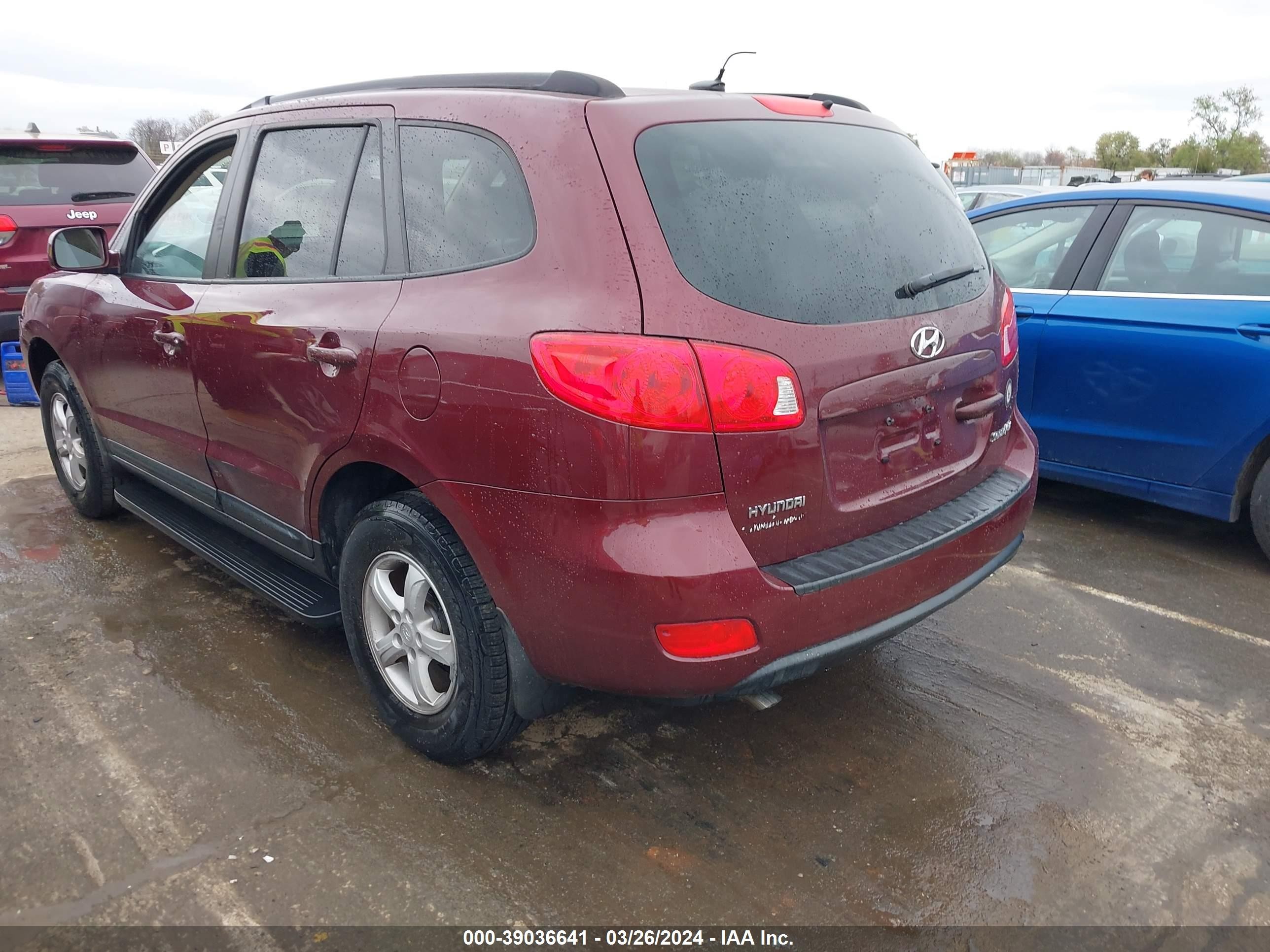 Photo 2 VIN: 5NMSG13DX8H164814 - HYUNDAI SANTA FE 