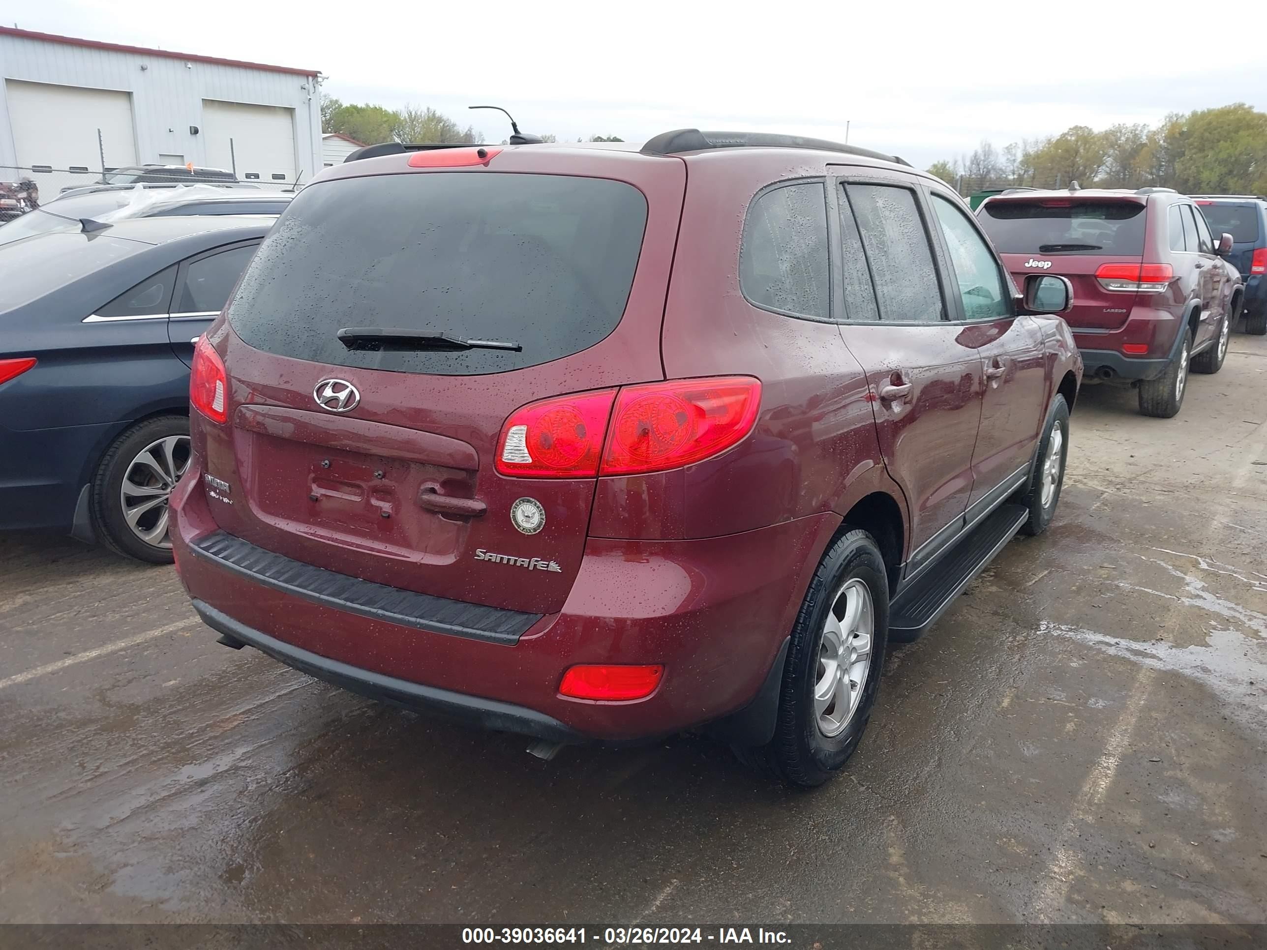 Photo 3 VIN: 5NMSG13DX8H164814 - HYUNDAI SANTA FE 