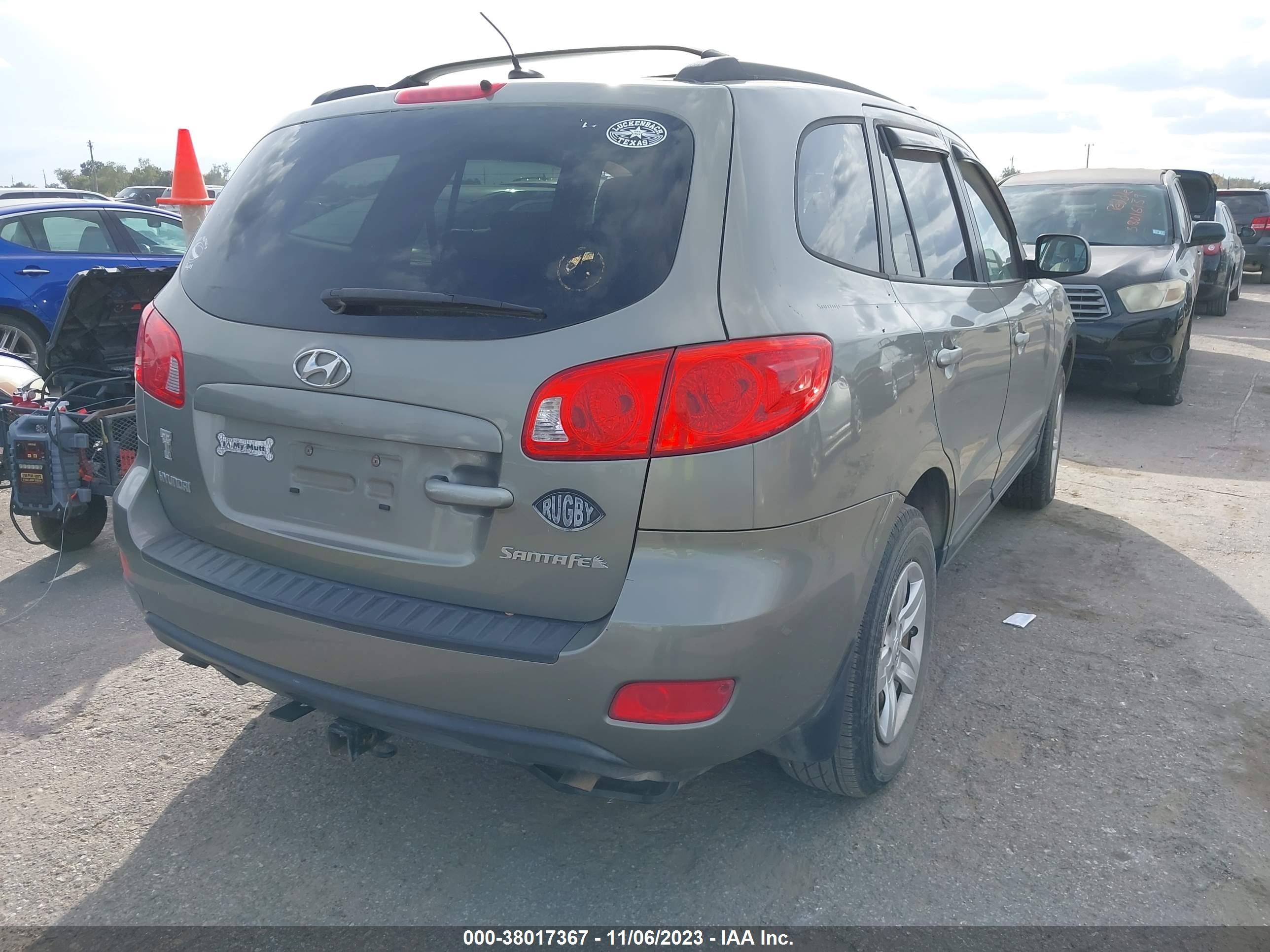 Photo 3 VIN: 5NMSG13DX9H250271 - HYUNDAI SANTA FE 