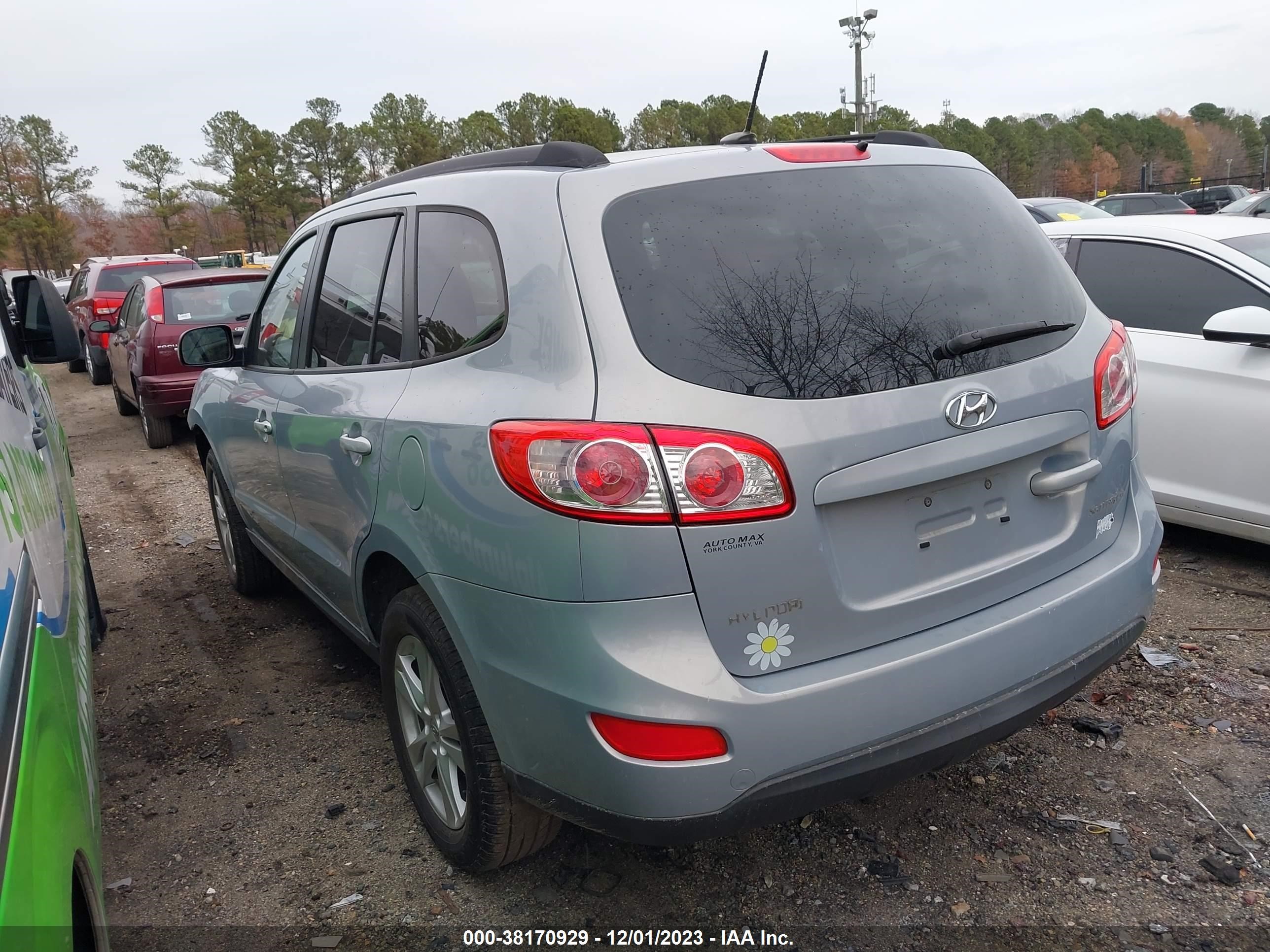 Photo 2 VIN: 5NMSG3AB0AH400096 - HYUNDAI SANTA FE 