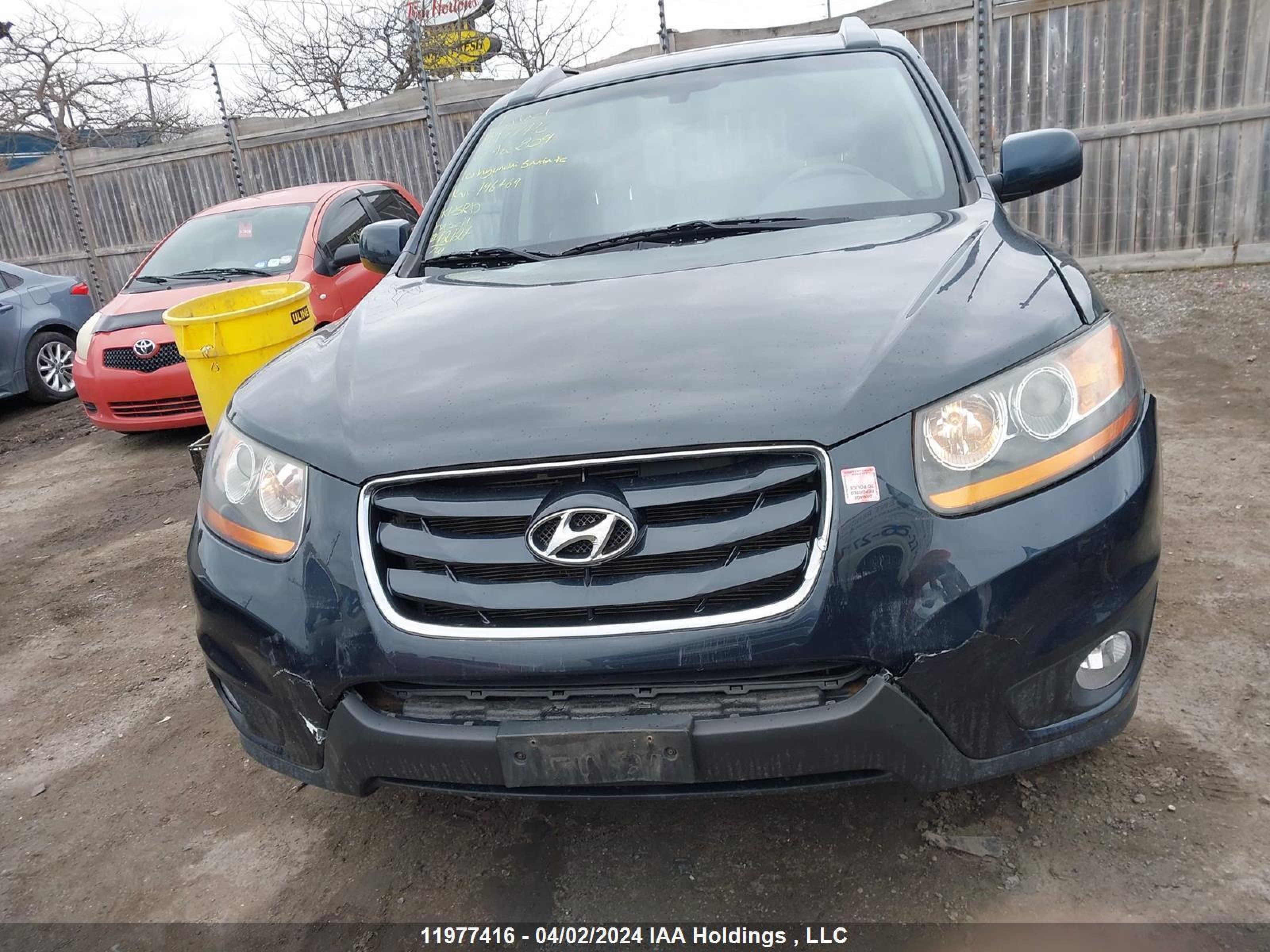 Photo 11 VIN: 5NMSG4AG2AH400859 - HYUNDAI SANTA FE 