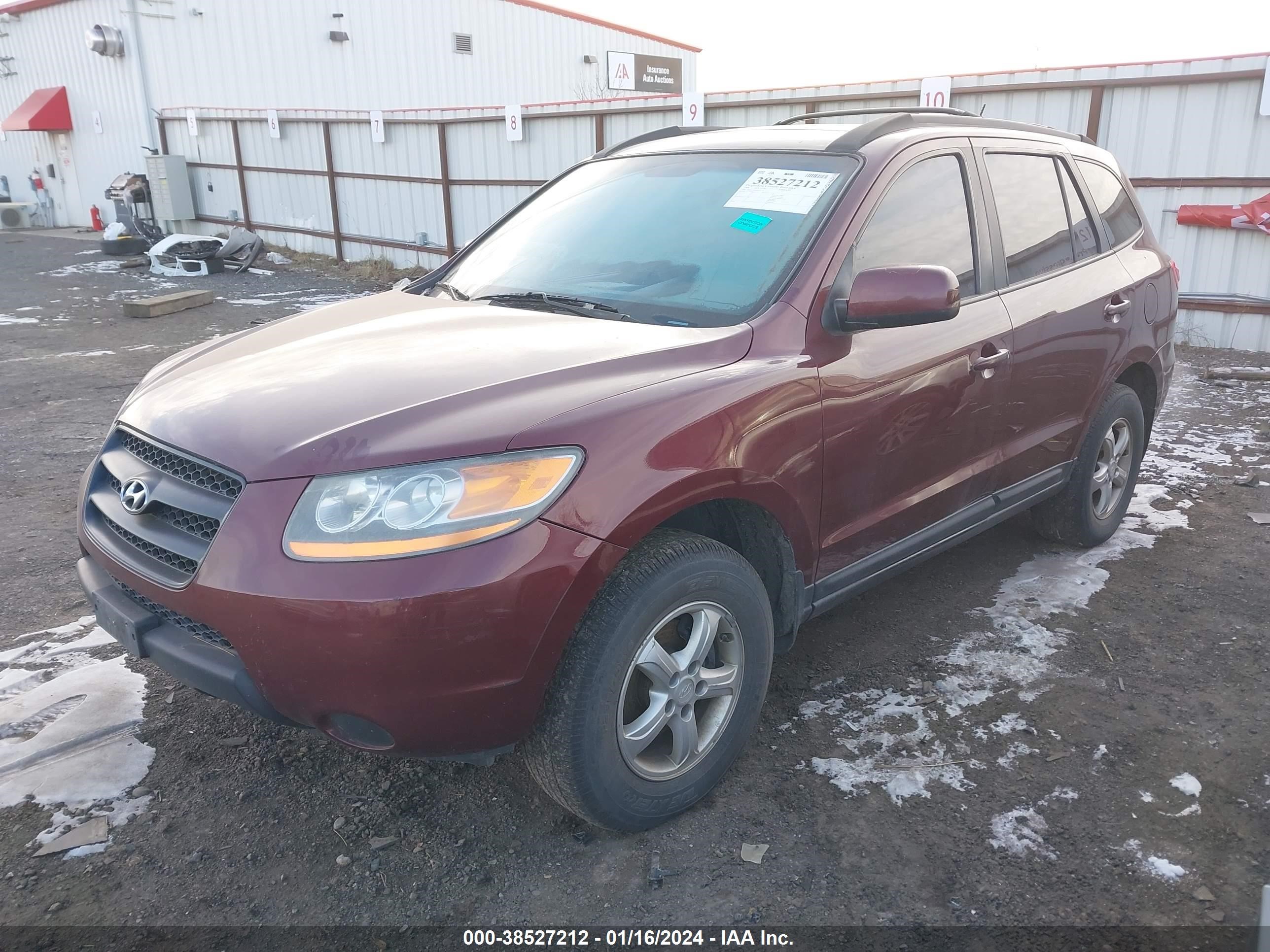 Photo 1 VIN: 5NMSG73D18H205124 - HYUNDAI SANTA FE 