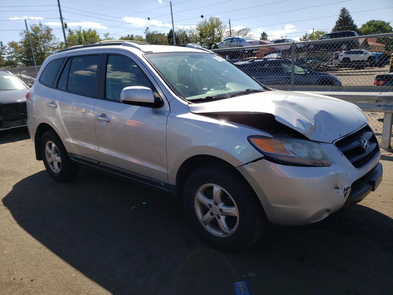 Photo 3 VIN: 5NMSG73D27H076941 - HYUNDAI SANTA FE 