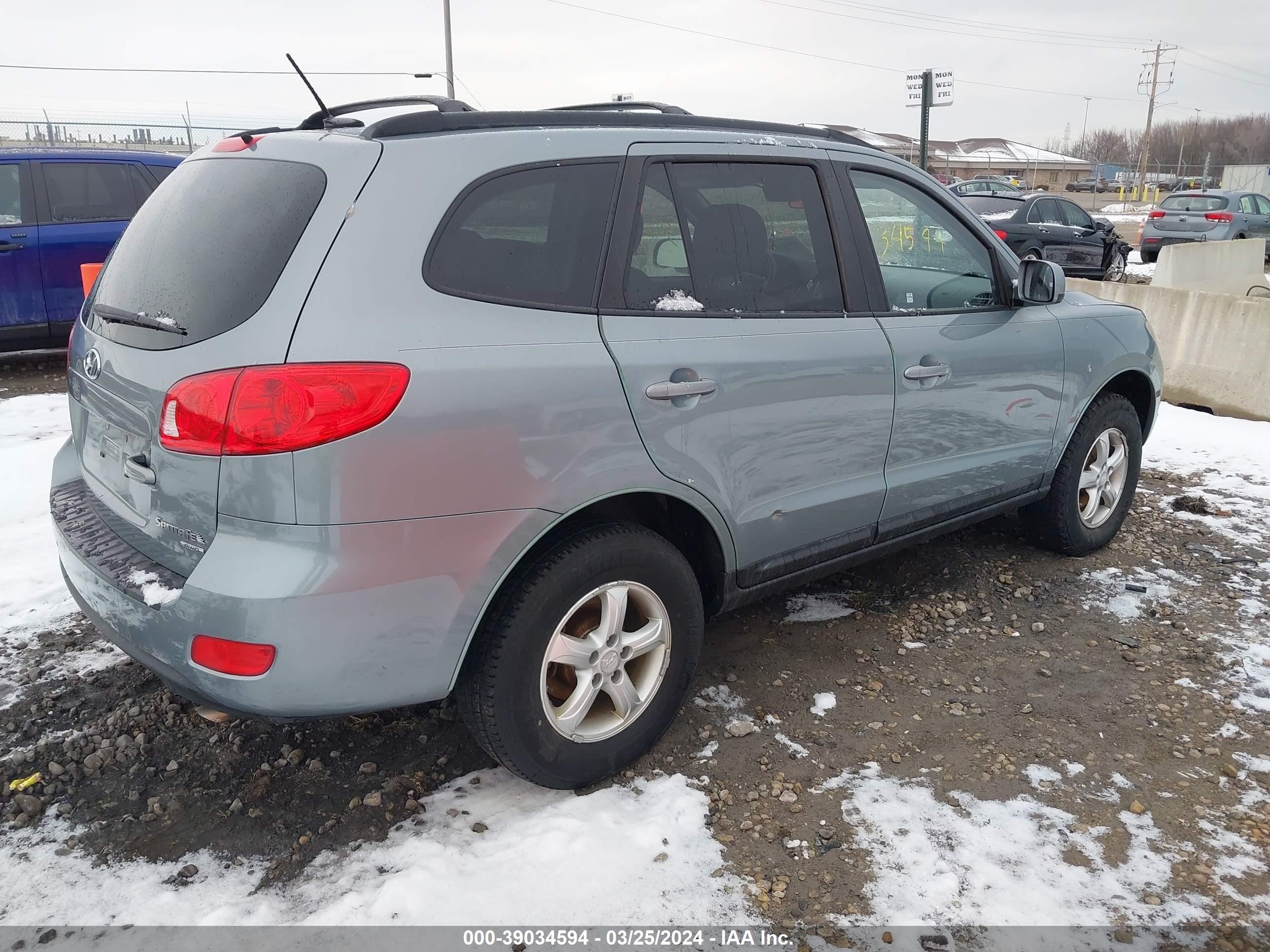 Photo 3 VIN: 5NMSG73D28H201518 - HYUNDAI SANTA FE 