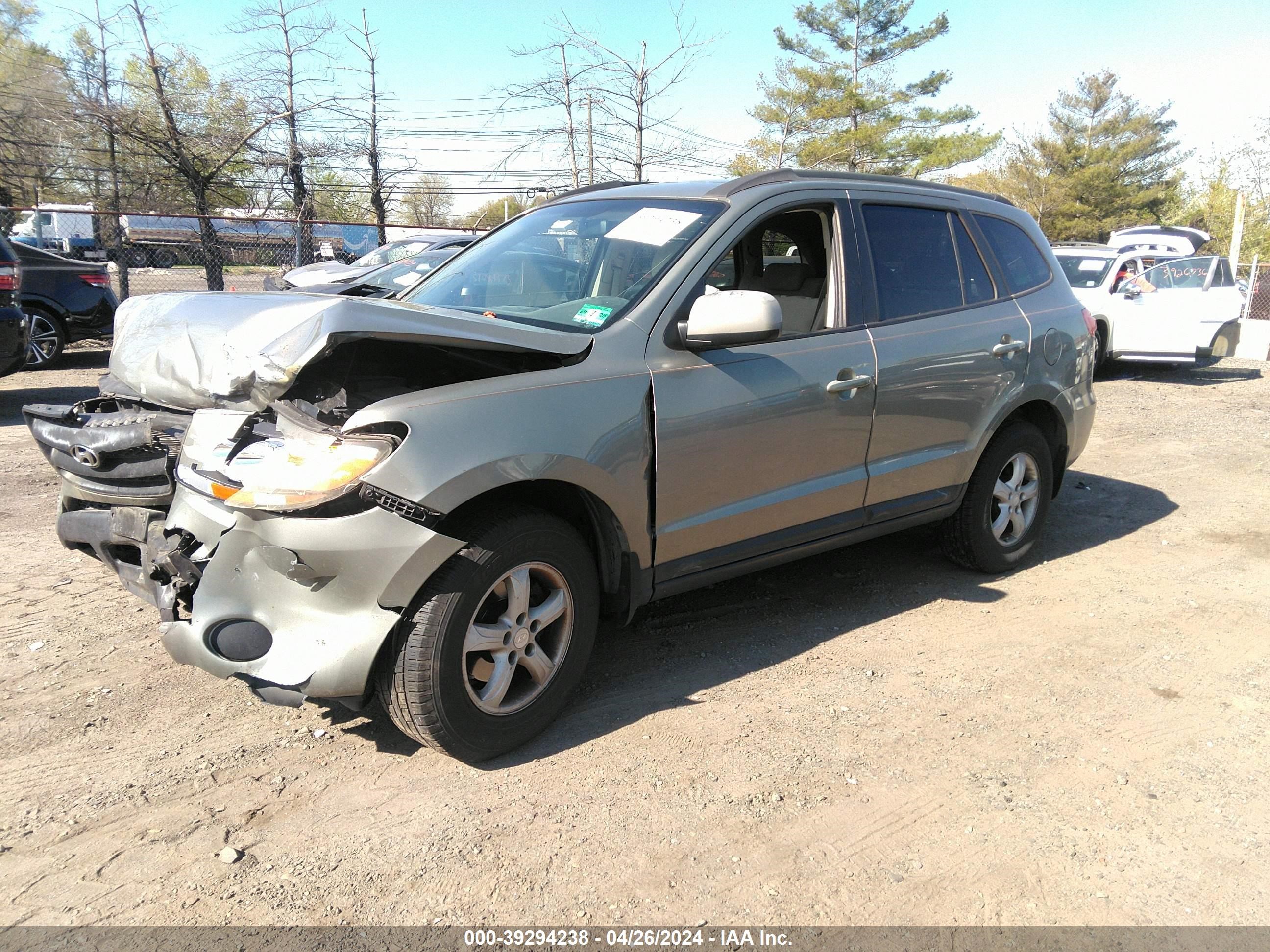 Photo 1 VIN: 5NMSG73D38H143046 - HYUNDAI SANTA FE 