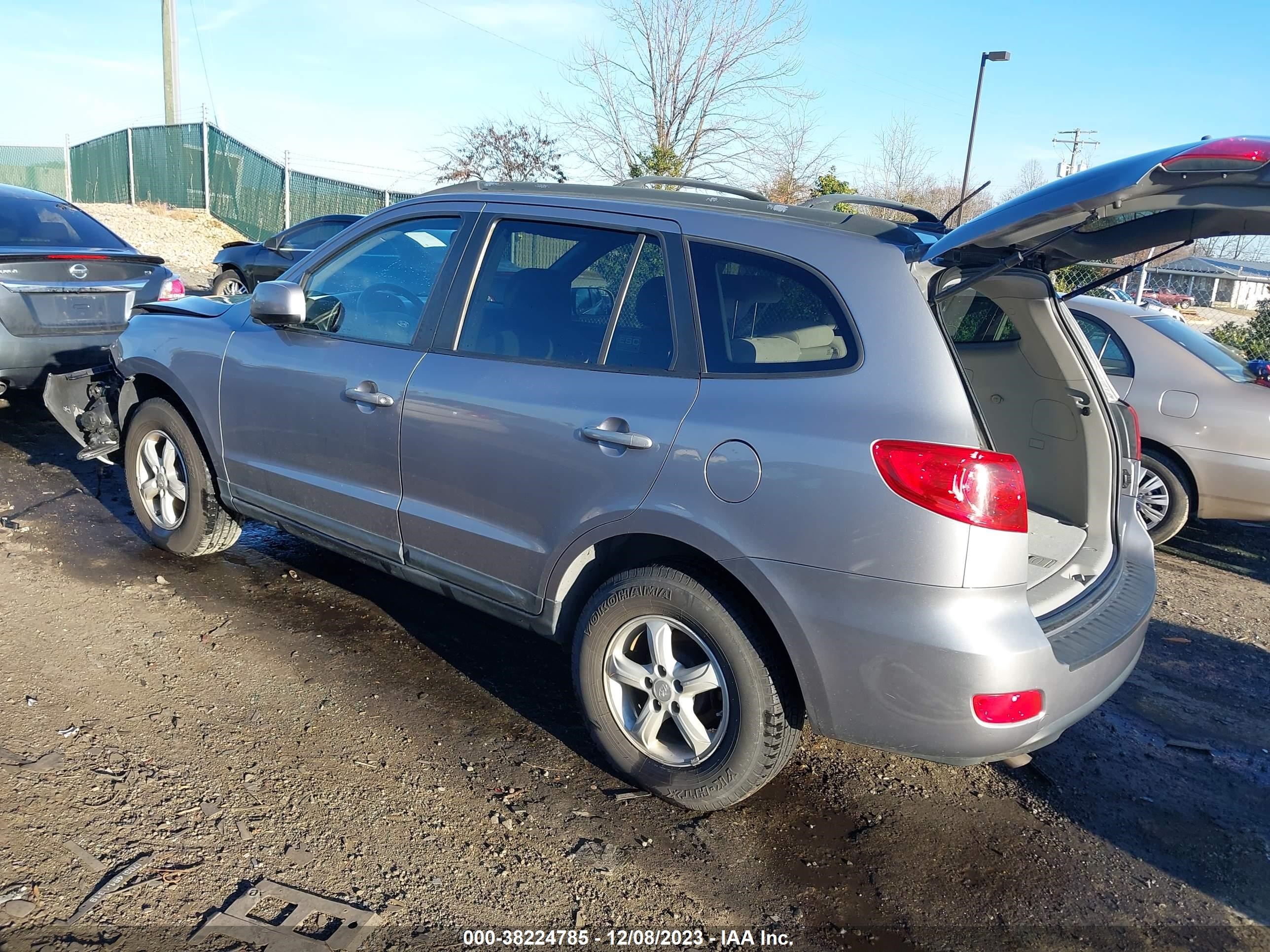 Photo 2 VIN: 5NMSG73D48H155500 - HYUNDAI SANTA FE 