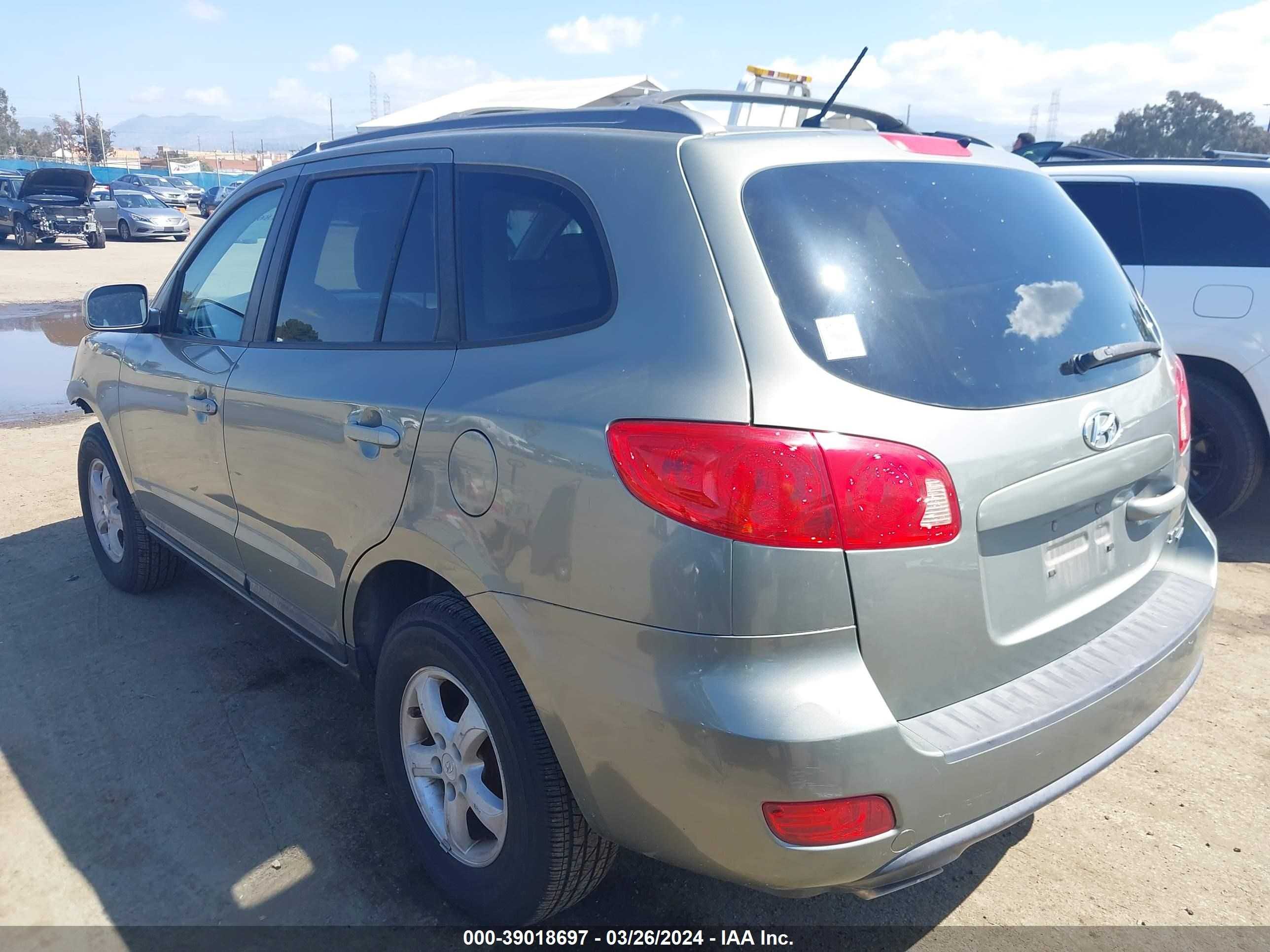 Photo 2 VIN: 5NMSG73D57H006138 - HYUNDAI SANTA FE 