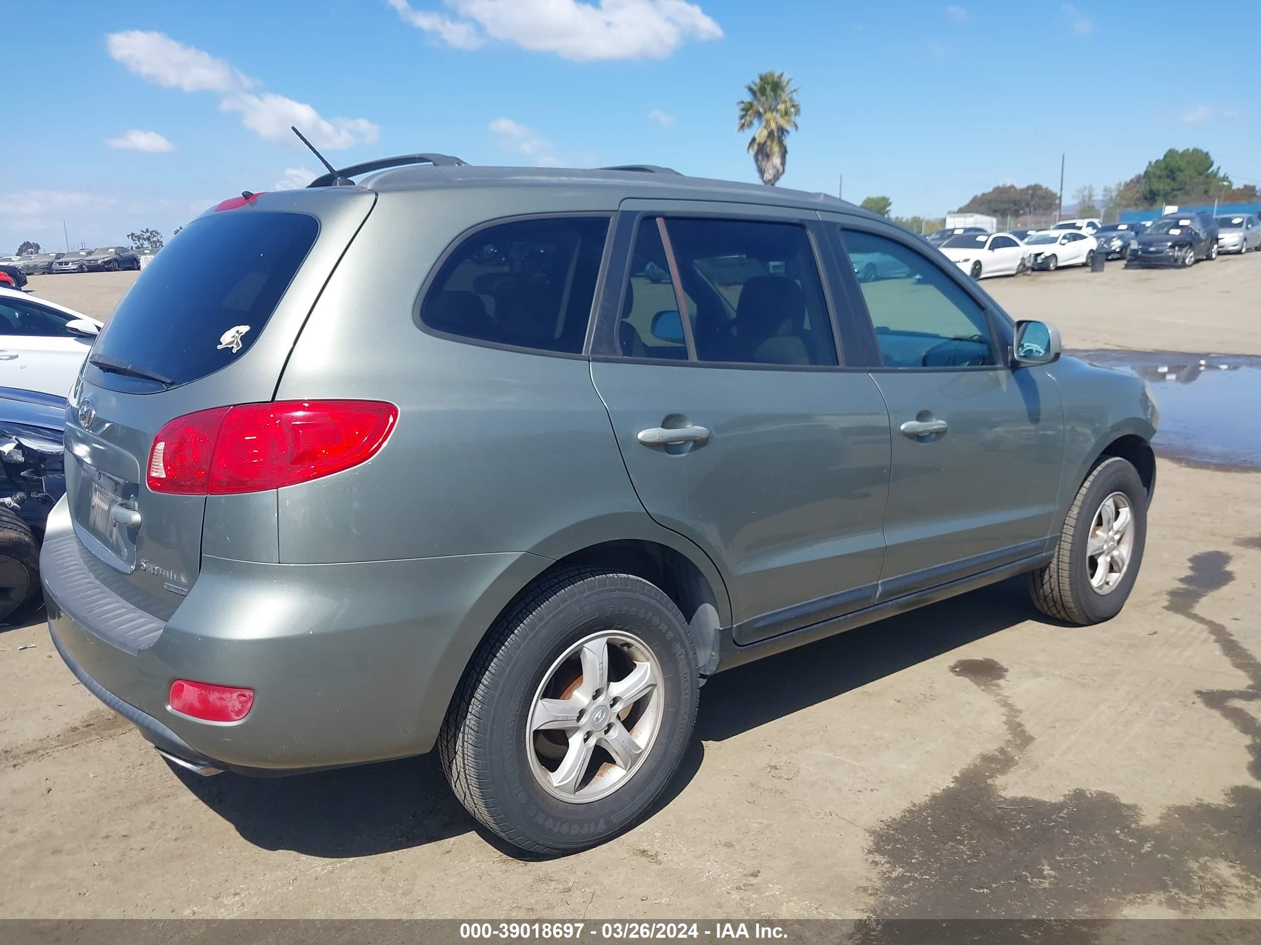 Photo 3 VIN: 5NMSG73D57H006138 - HYUNDAI SANTA FE 