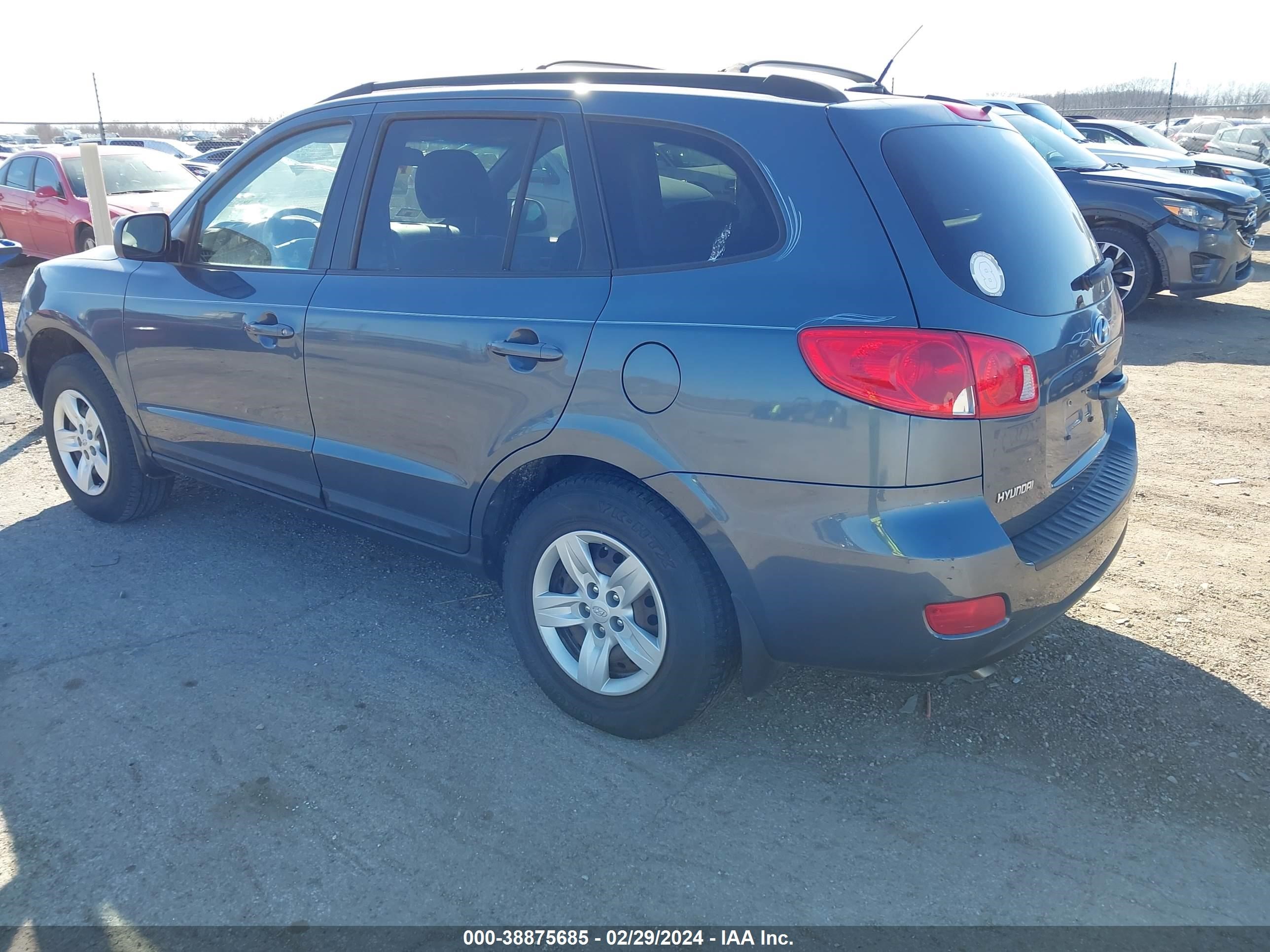 Photo 2 VIN: 5NMSG73D59H240833 - HYUNDAI SANTA FE 