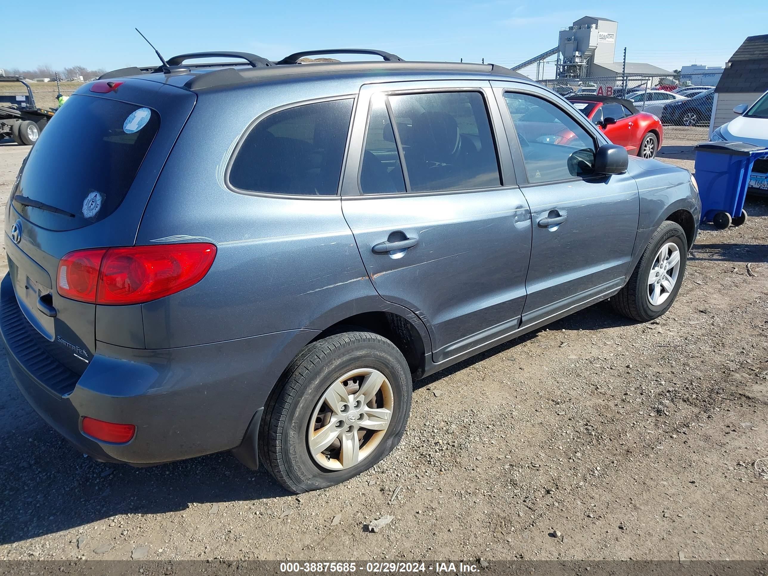 Photo 3 VIN: 5NMSG73D59H240833 - HYUNDAI SANTA FE 