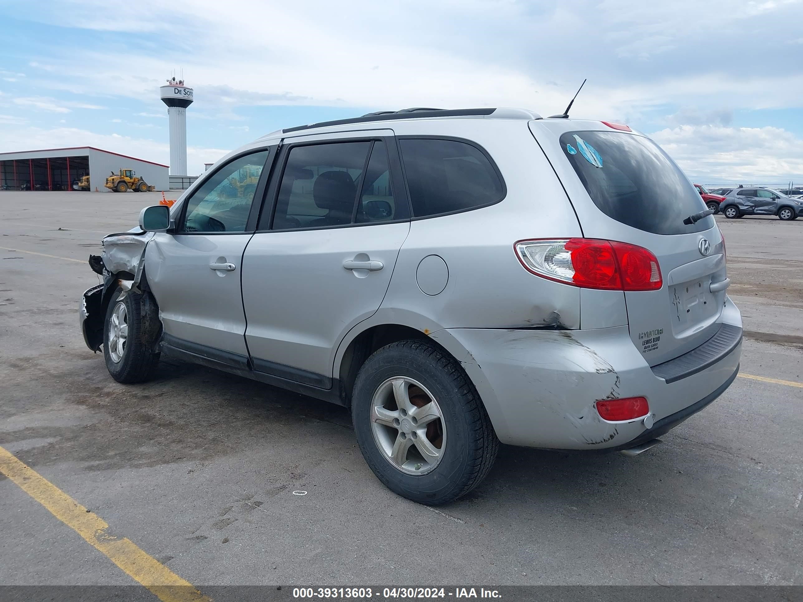 Photo 2 VIN: 5NMSG73DX7H105456 - HYUNDAI SANTA FE 