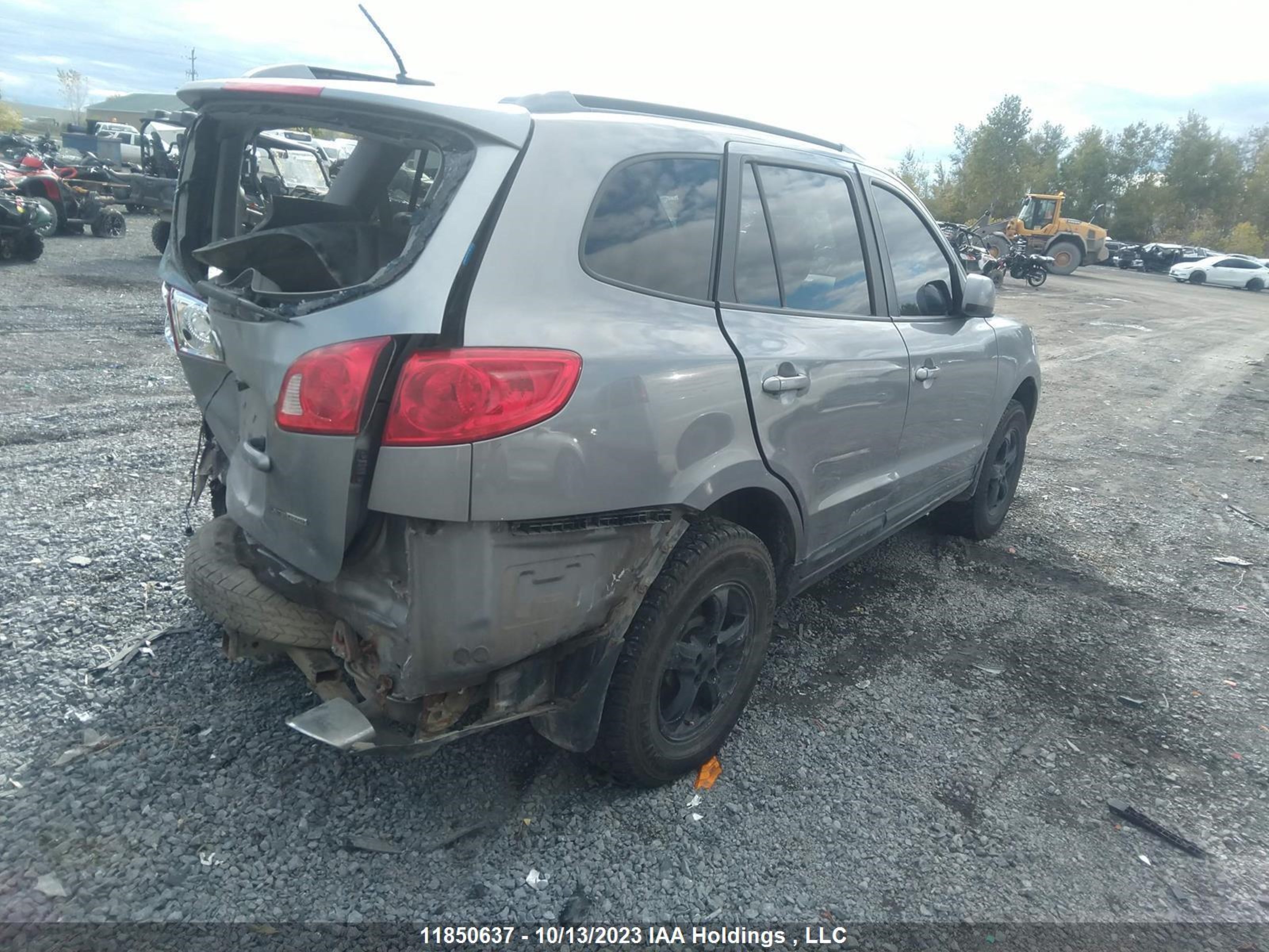 Photo 3 VIN: 5NMSG73E48H174976 - HYUNDAI SANTA FE 