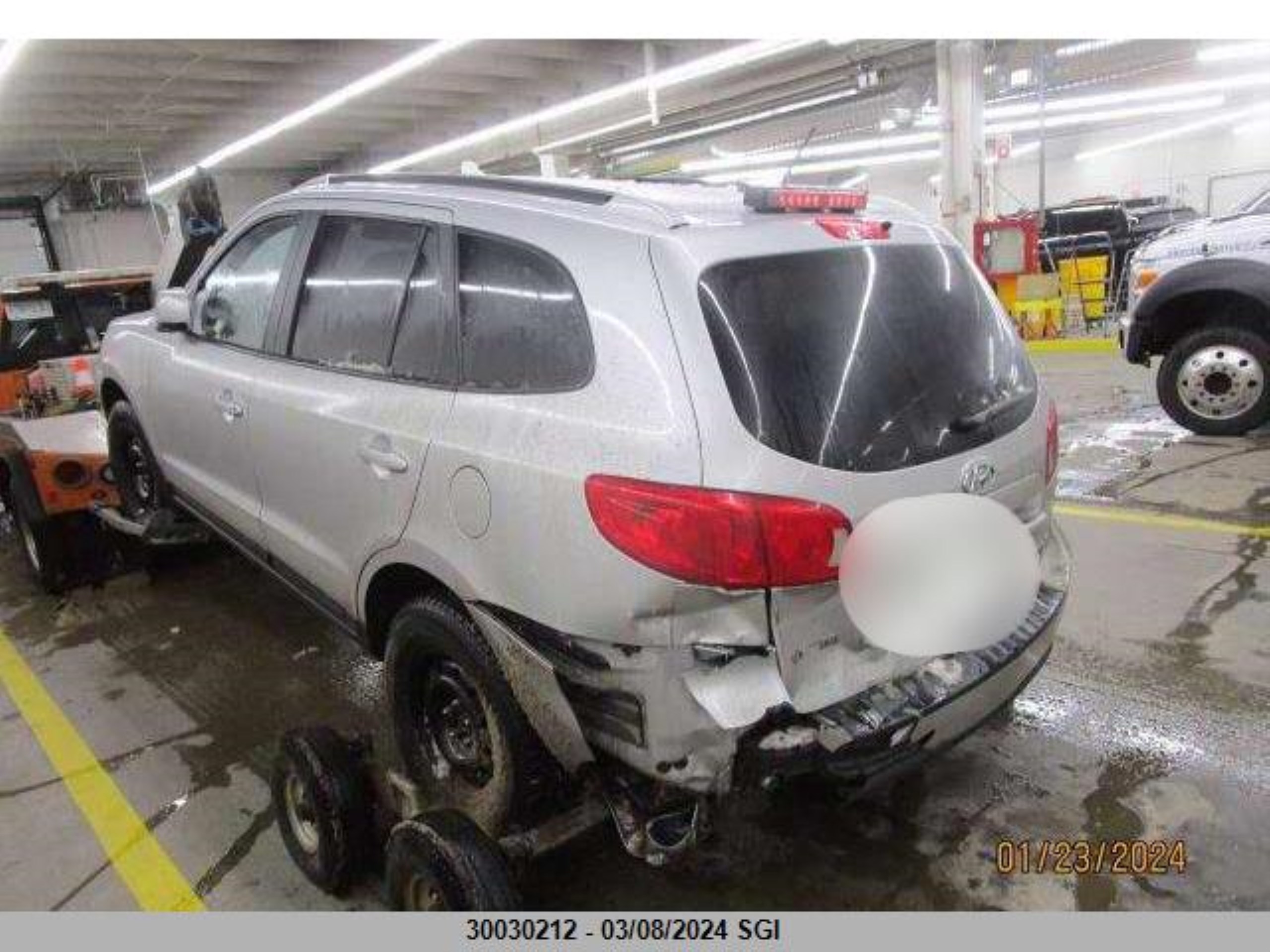 Photo 2 VIN: 5NMSG73E98H149667 - HYUNDAI SANTA FE 