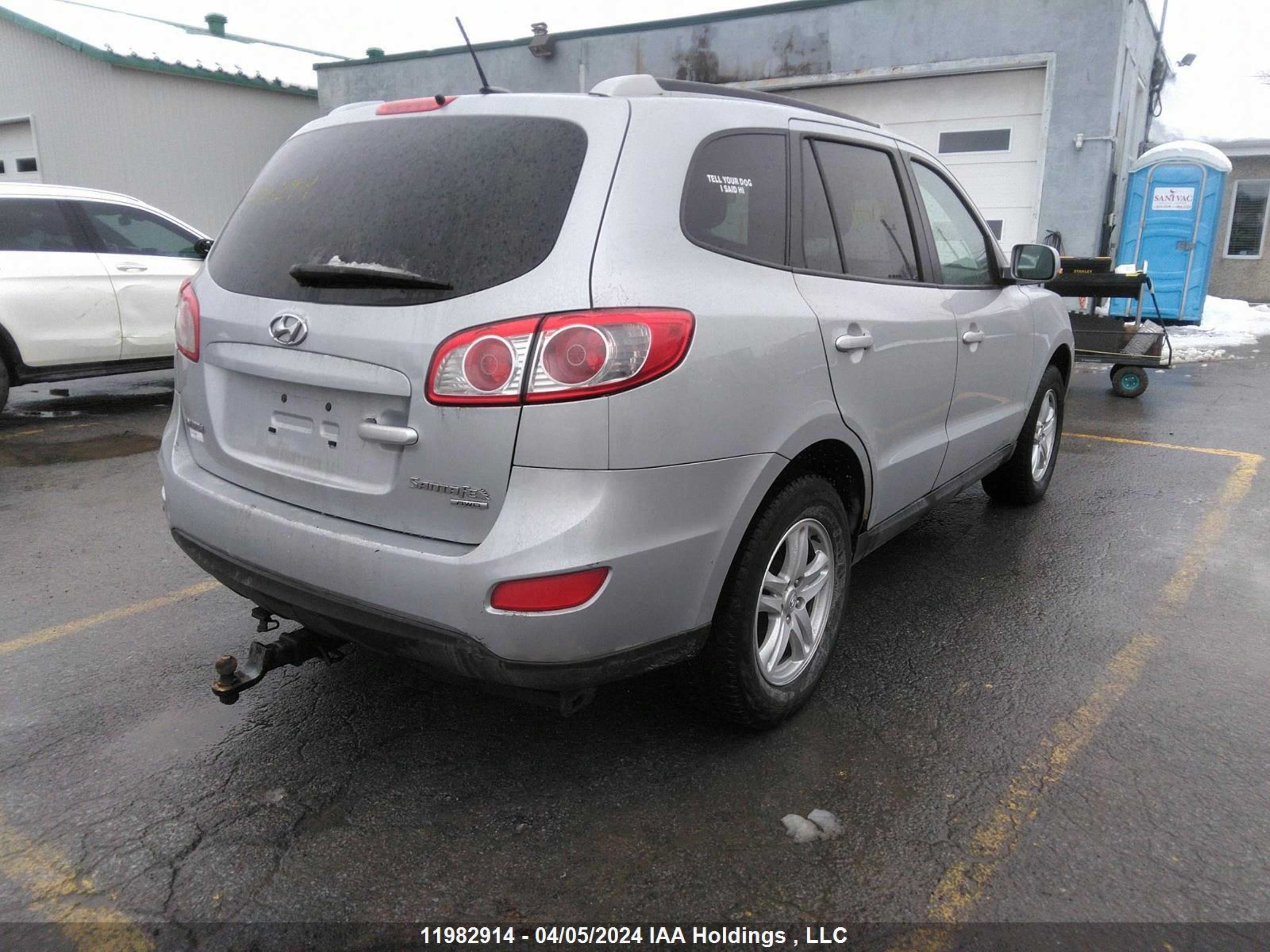 Photo 3 VIN: 5NMSGDAG9AH377919 - HYUNDAI SANTA FE 