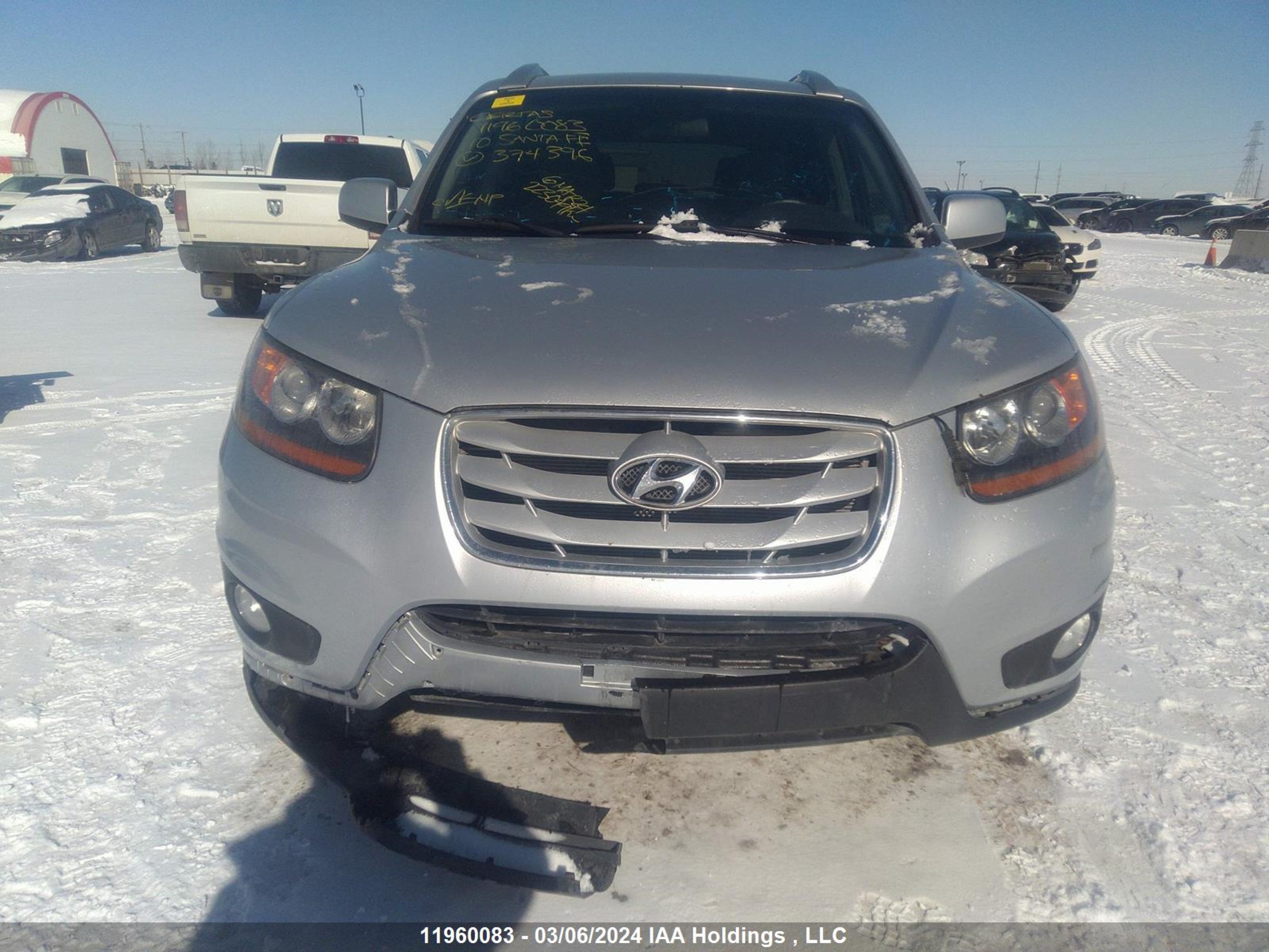 Photo 11 VIN: 5NMSGDAGXAH374396 - HYUNDAI SANTA FE 