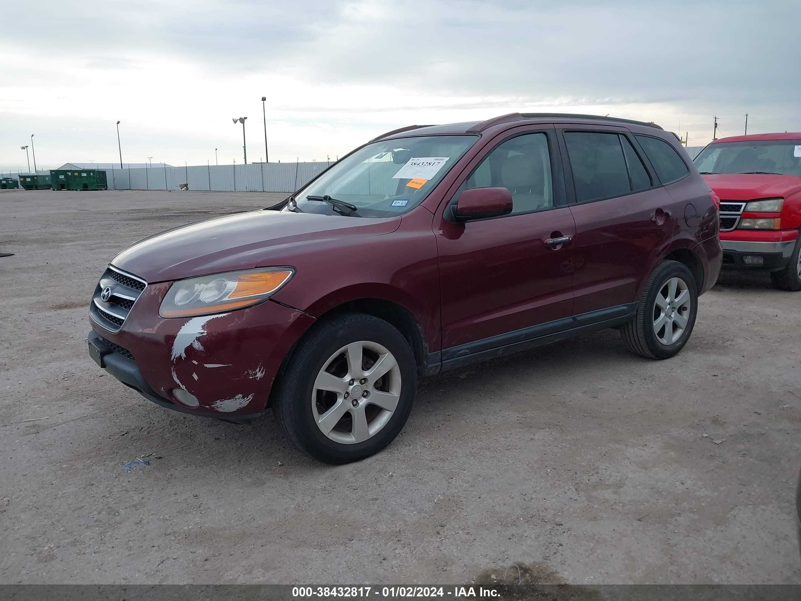 Photo 1 VIN: 5NMSH13E08H183779 - HYUNDAI SANTA FE 