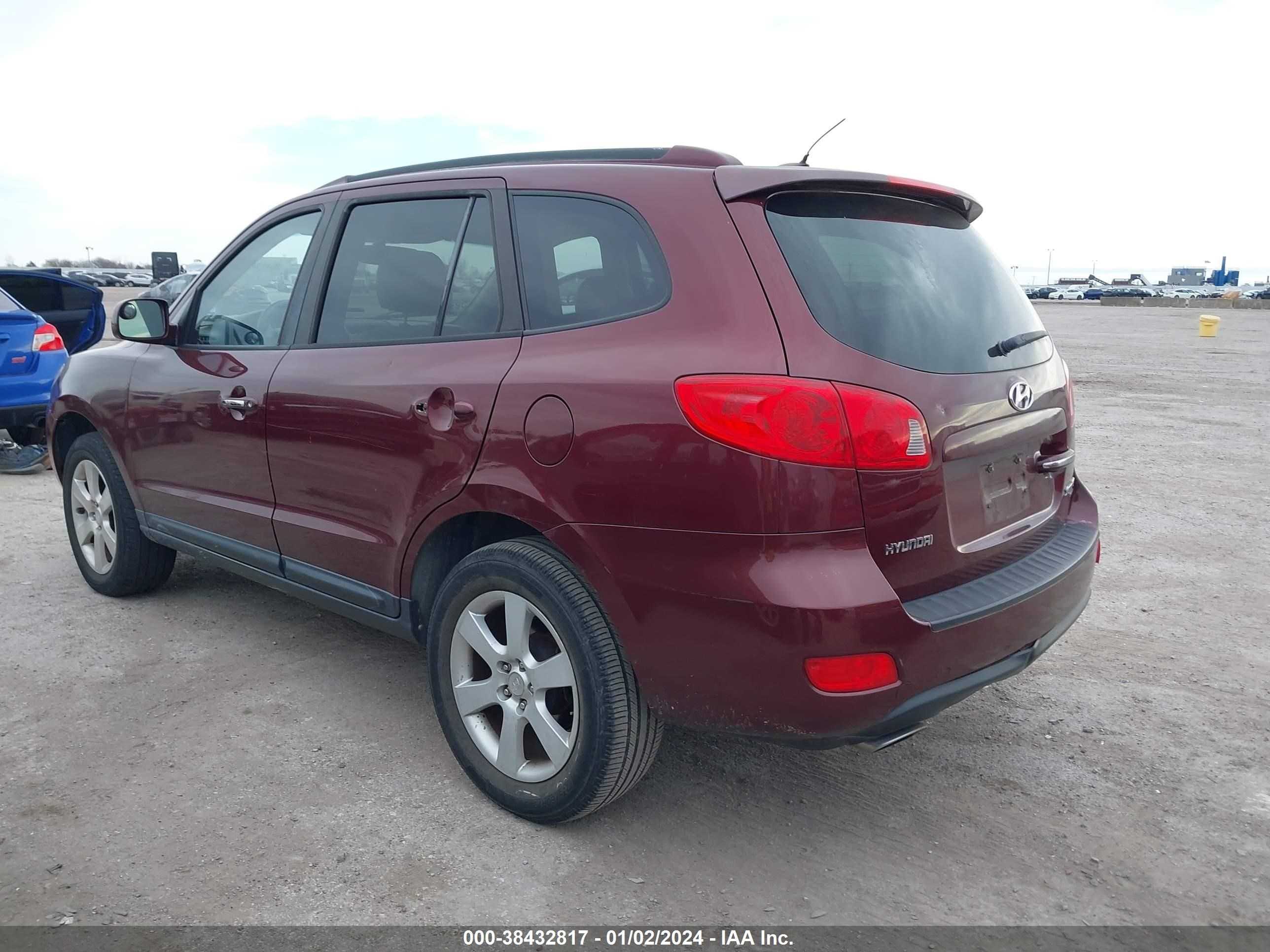 Photo 2 VIN: 5NMSH13E08H183779 - HYUNDAI SANTA FE 