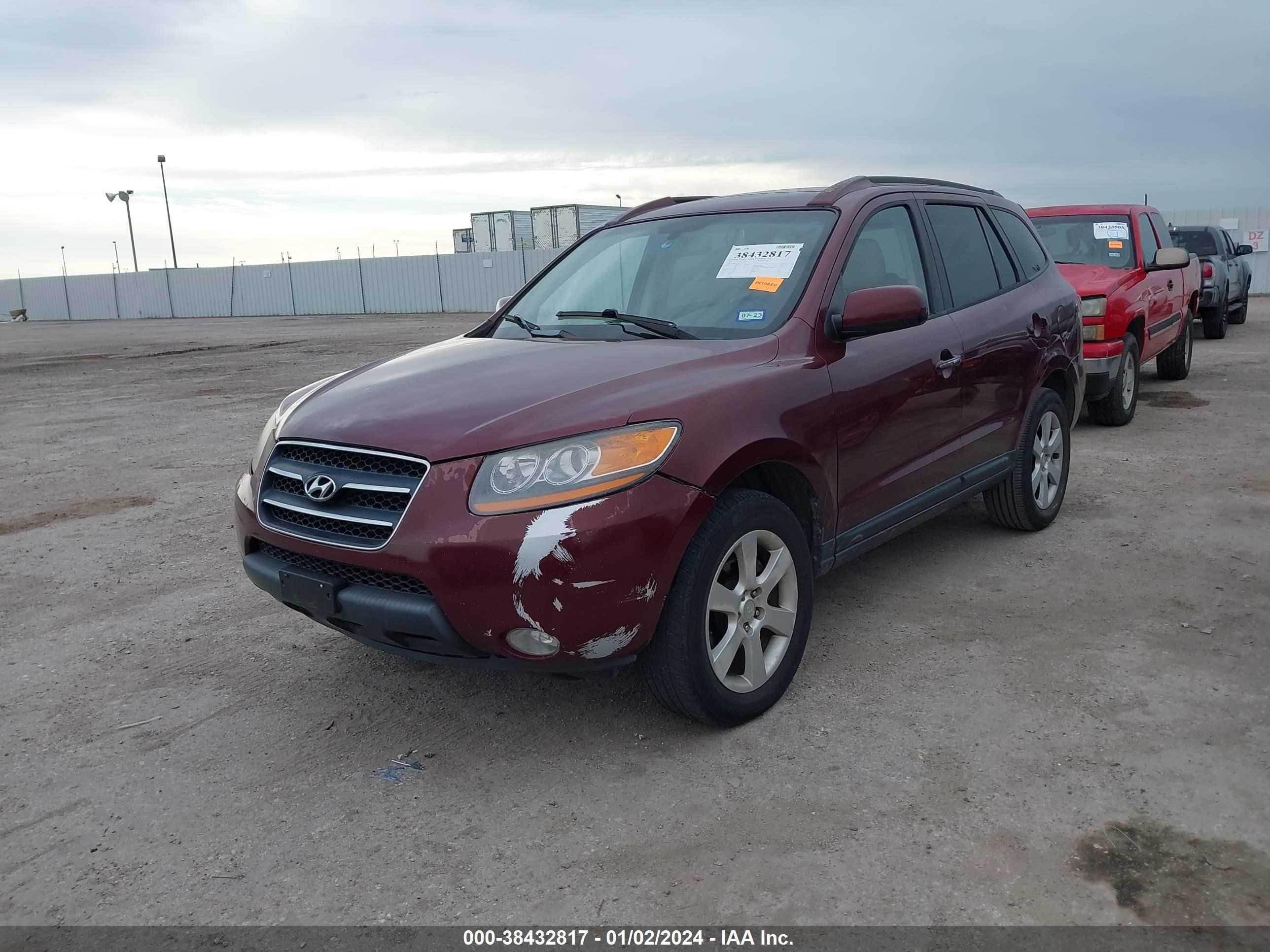 Photo 5 VIN: 5NMSH13E08H183779 - HYUNDAI SANTA FE 