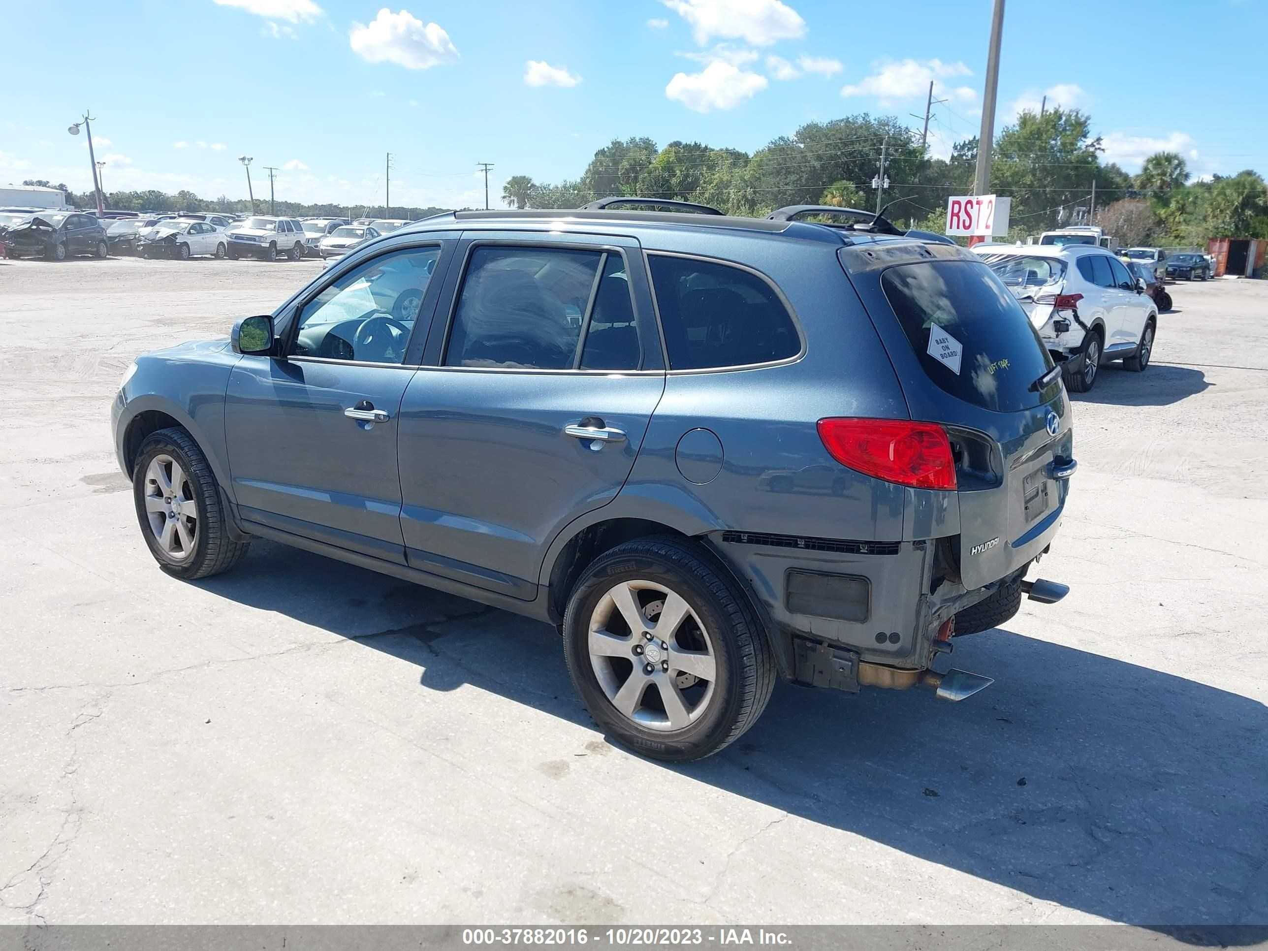 Photo 2 VIN: 5NMSH13E08H184110 - HYUNDAI SANTA FE 