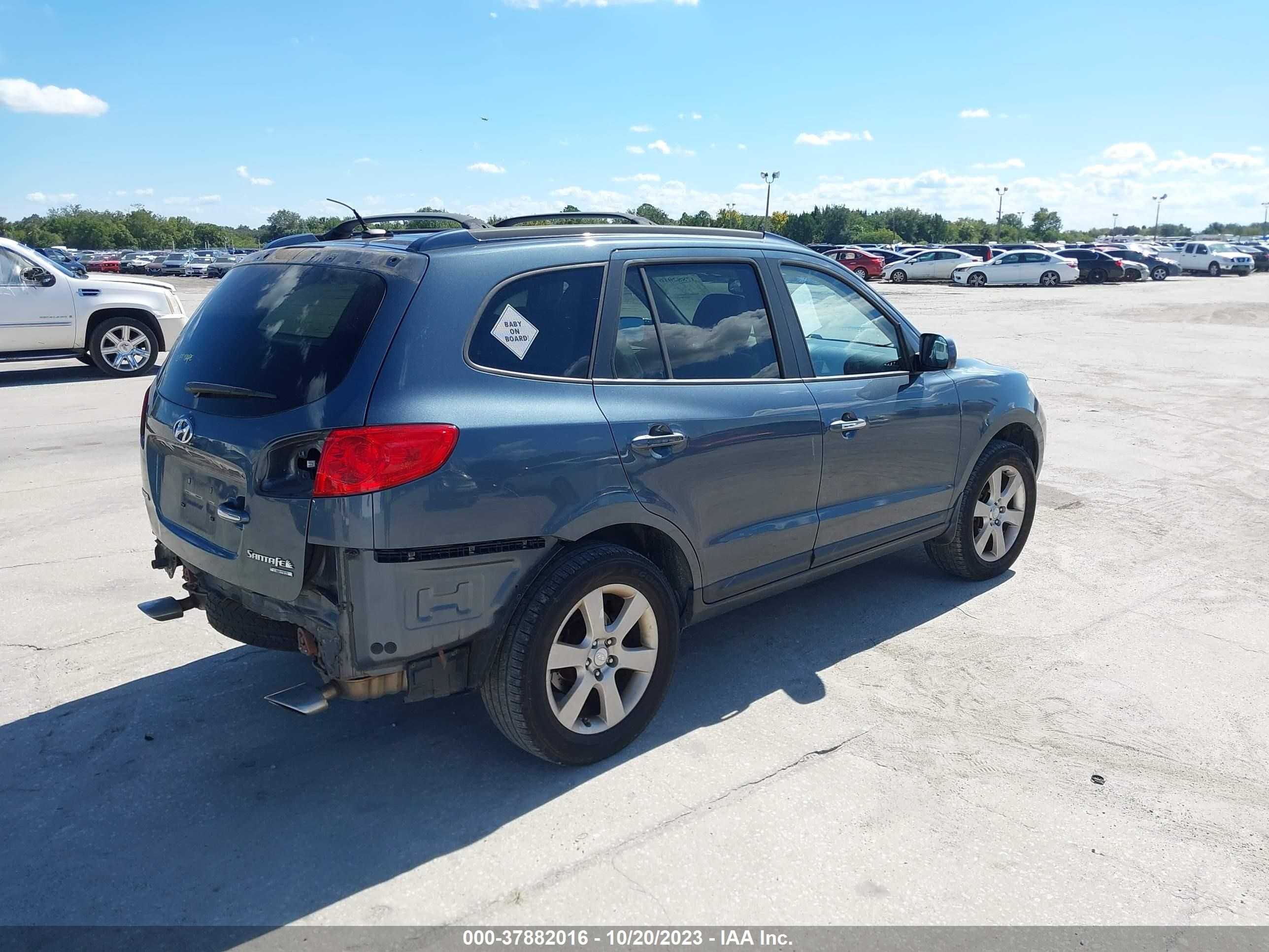 Photo 3 VIN: 5NMSH13E08H184110 - HYUNDAI SANTA FE 