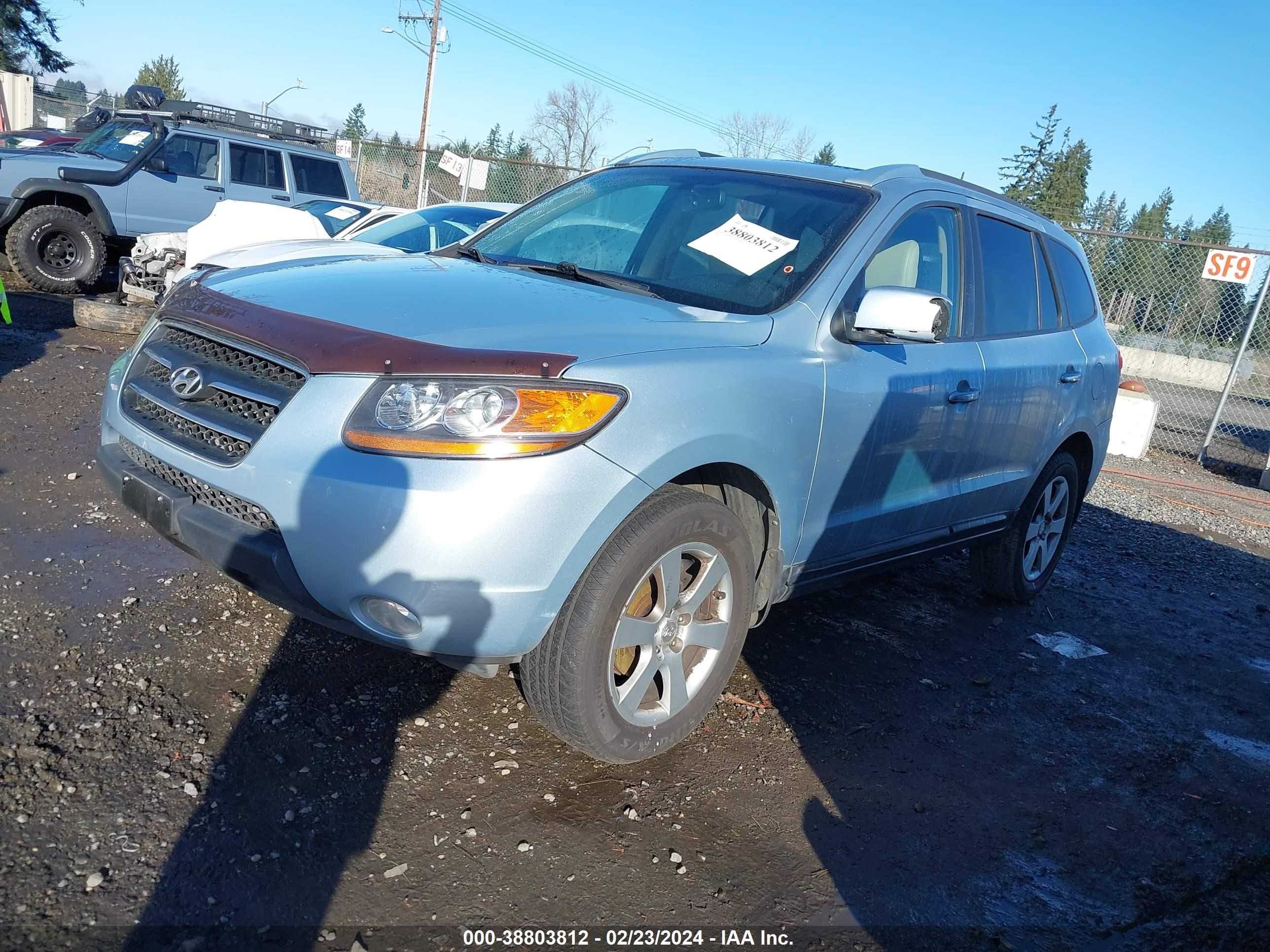 Photo 1 VIN: 5NMSH13E08H220720 - HYUNDAI SANTA FE 